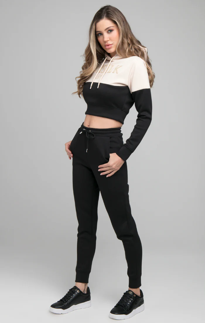 SikSilk Prestige Boyfriend Hoodie - Black - Image 4