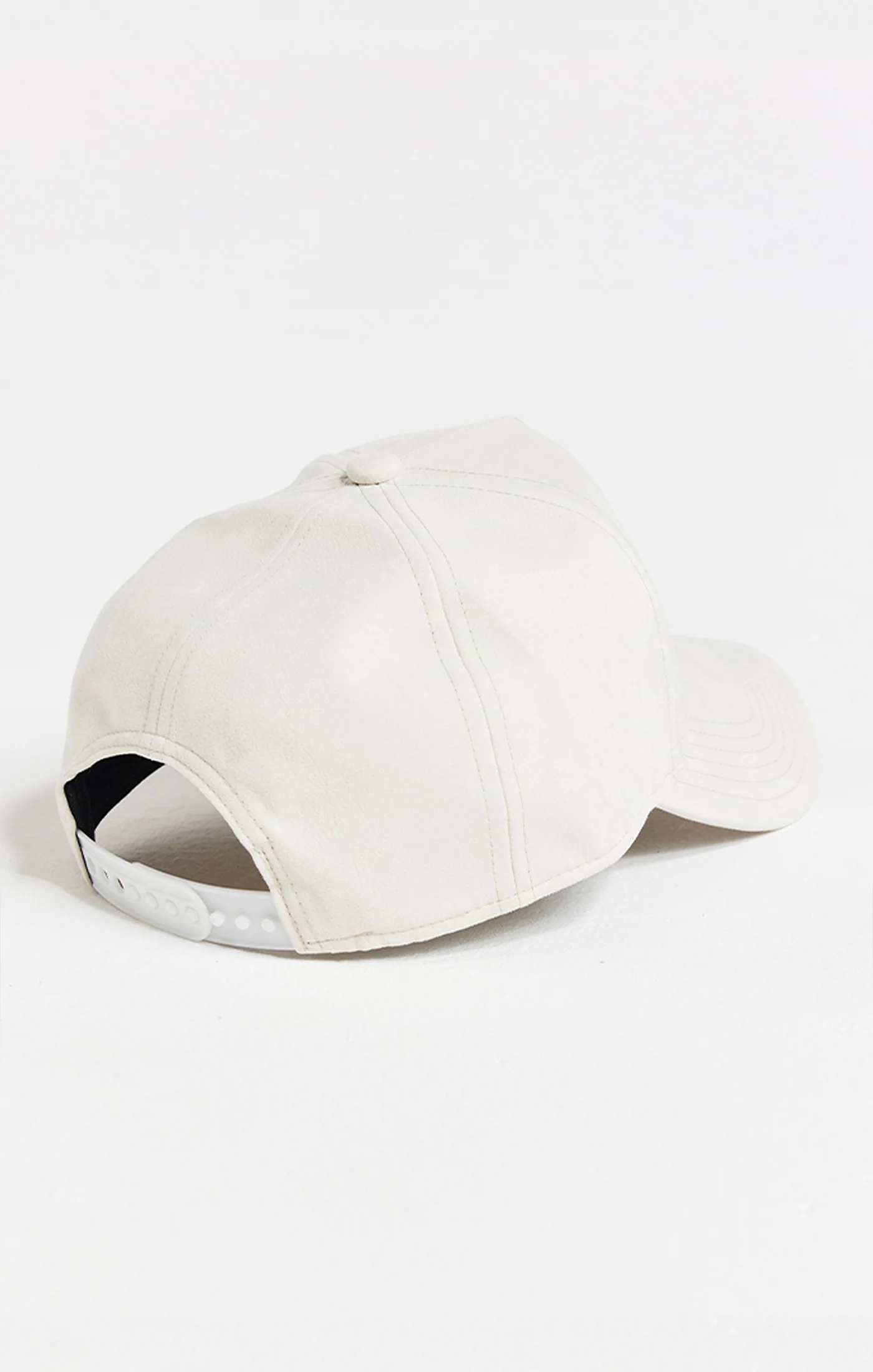 Ecru Prestige Patch Sueded Trucker Cap - Image 4