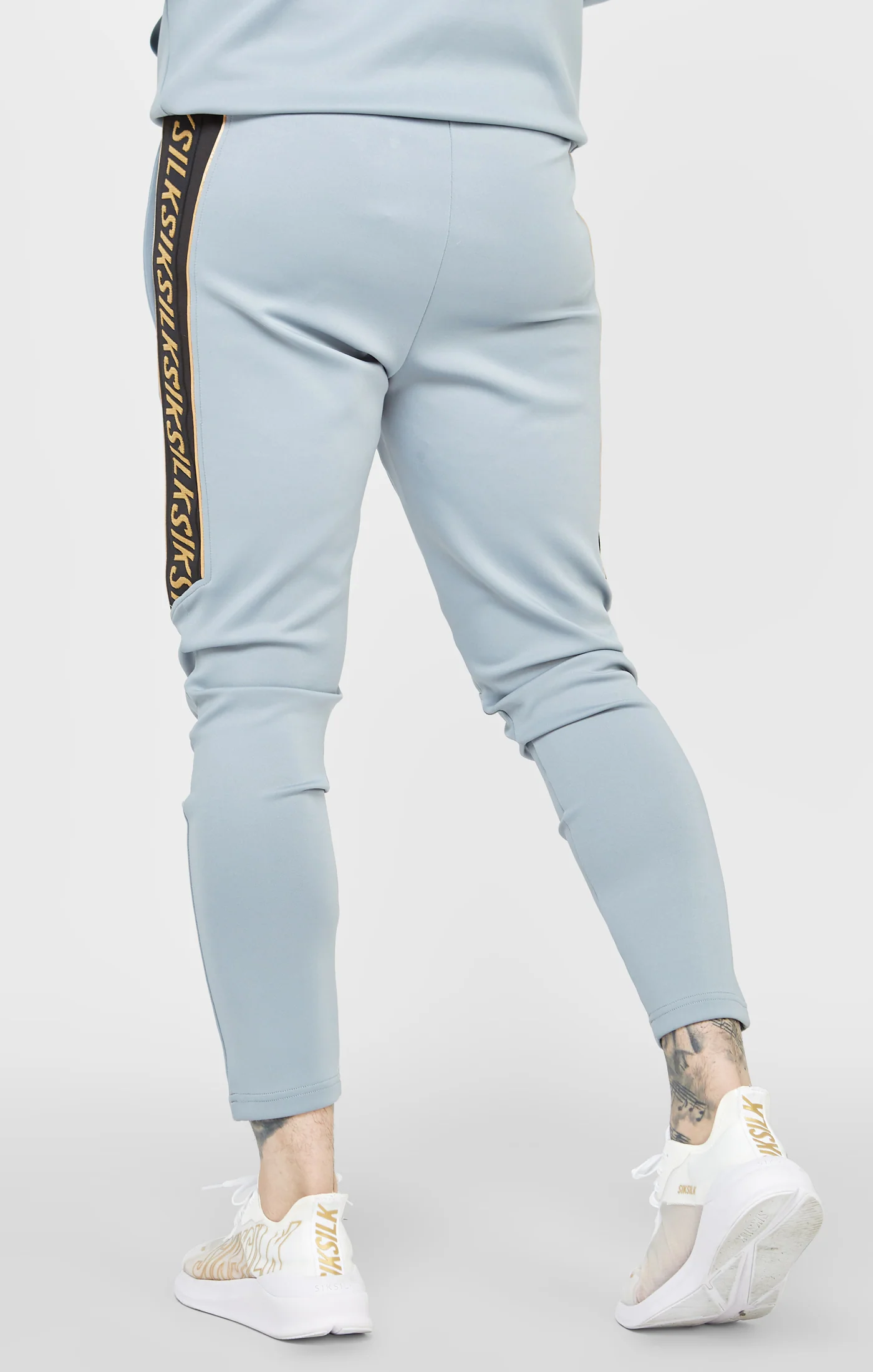 Grey Sports Track Pant - Image 4