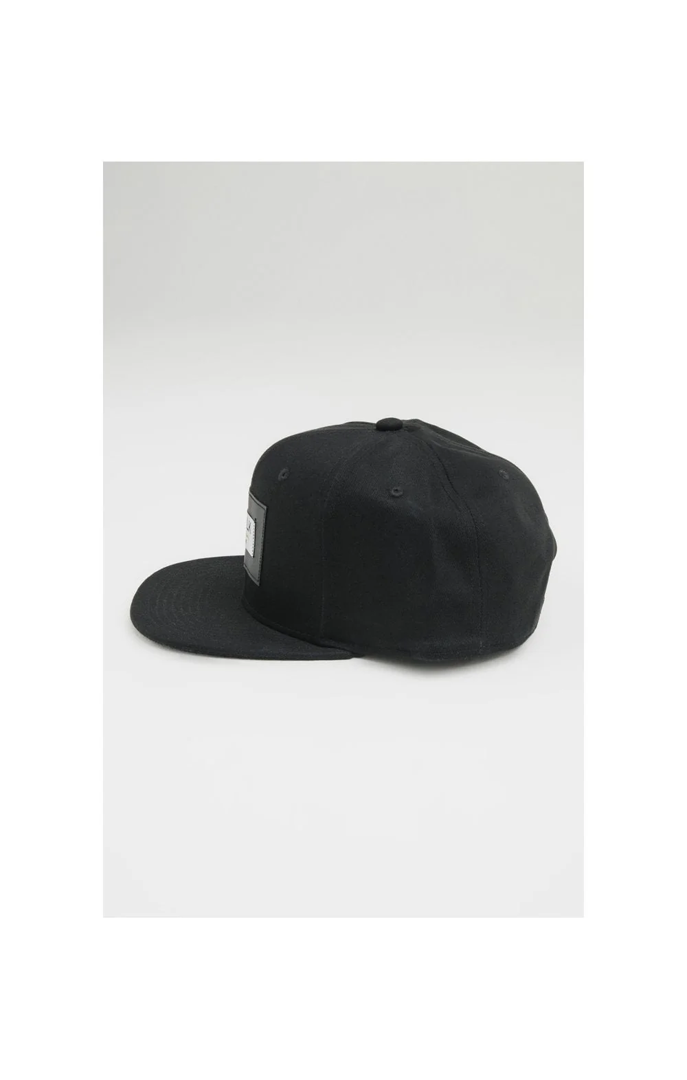 SikSilk PU Patch Snapback - Black - Image 3