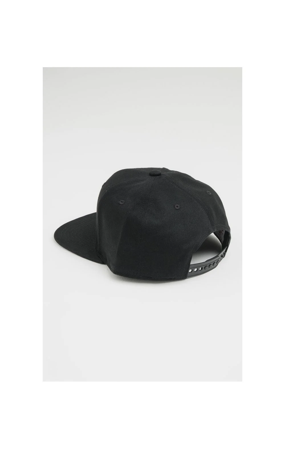 SikSilk PU Patch Snapback - Black - Image 4