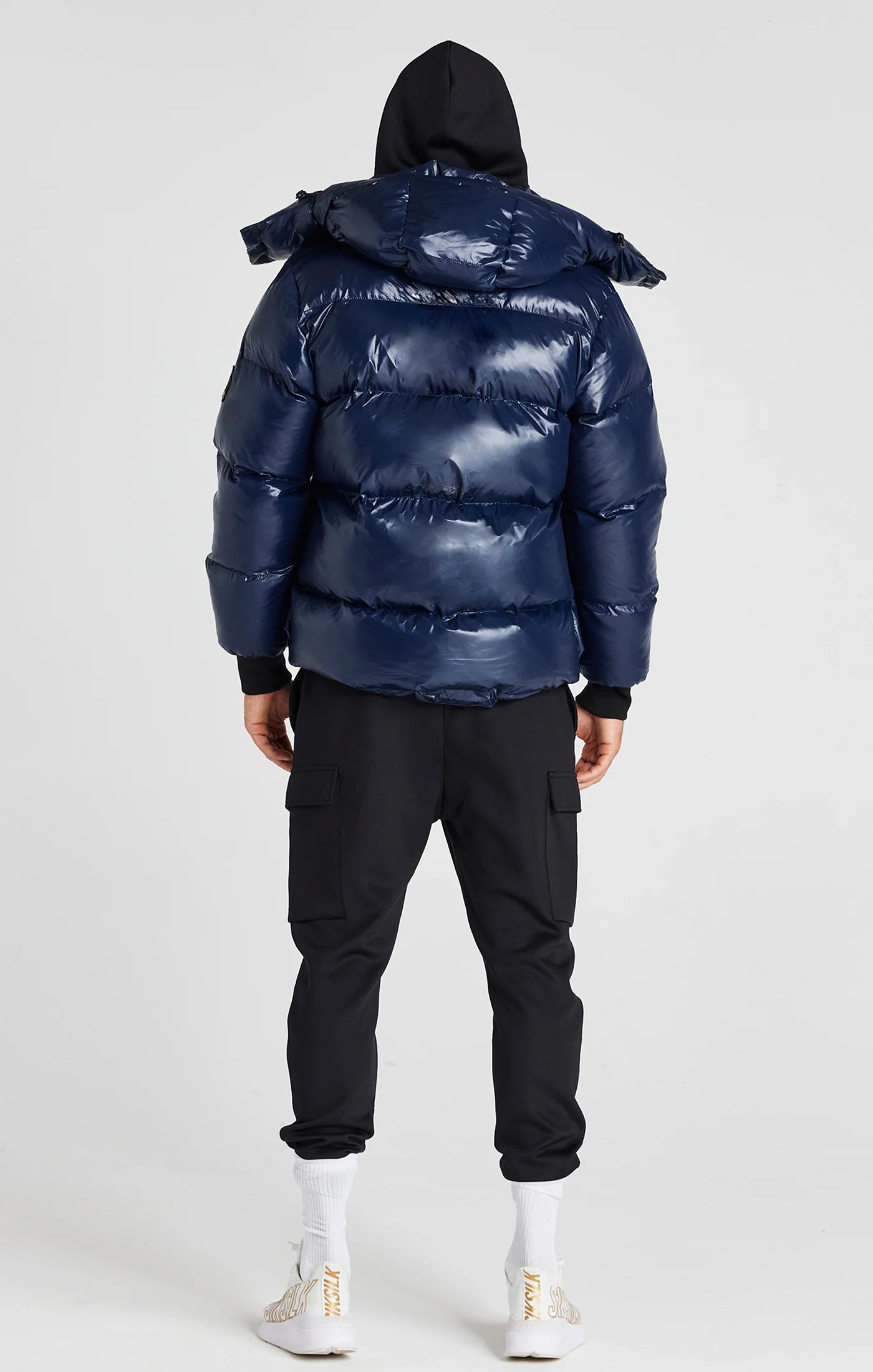 Navy Puffer Jacket - Image 6