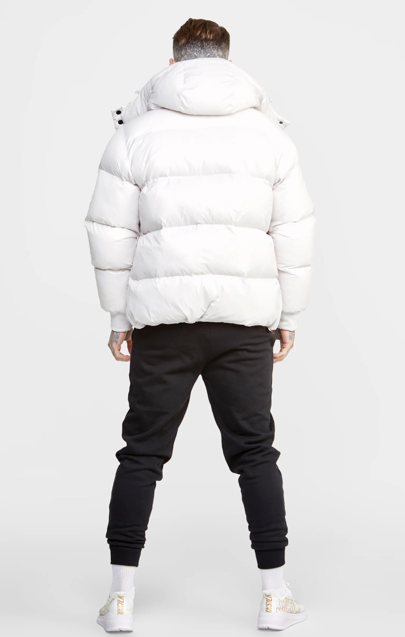 Ice Grey Puffer Jacket - Image 5