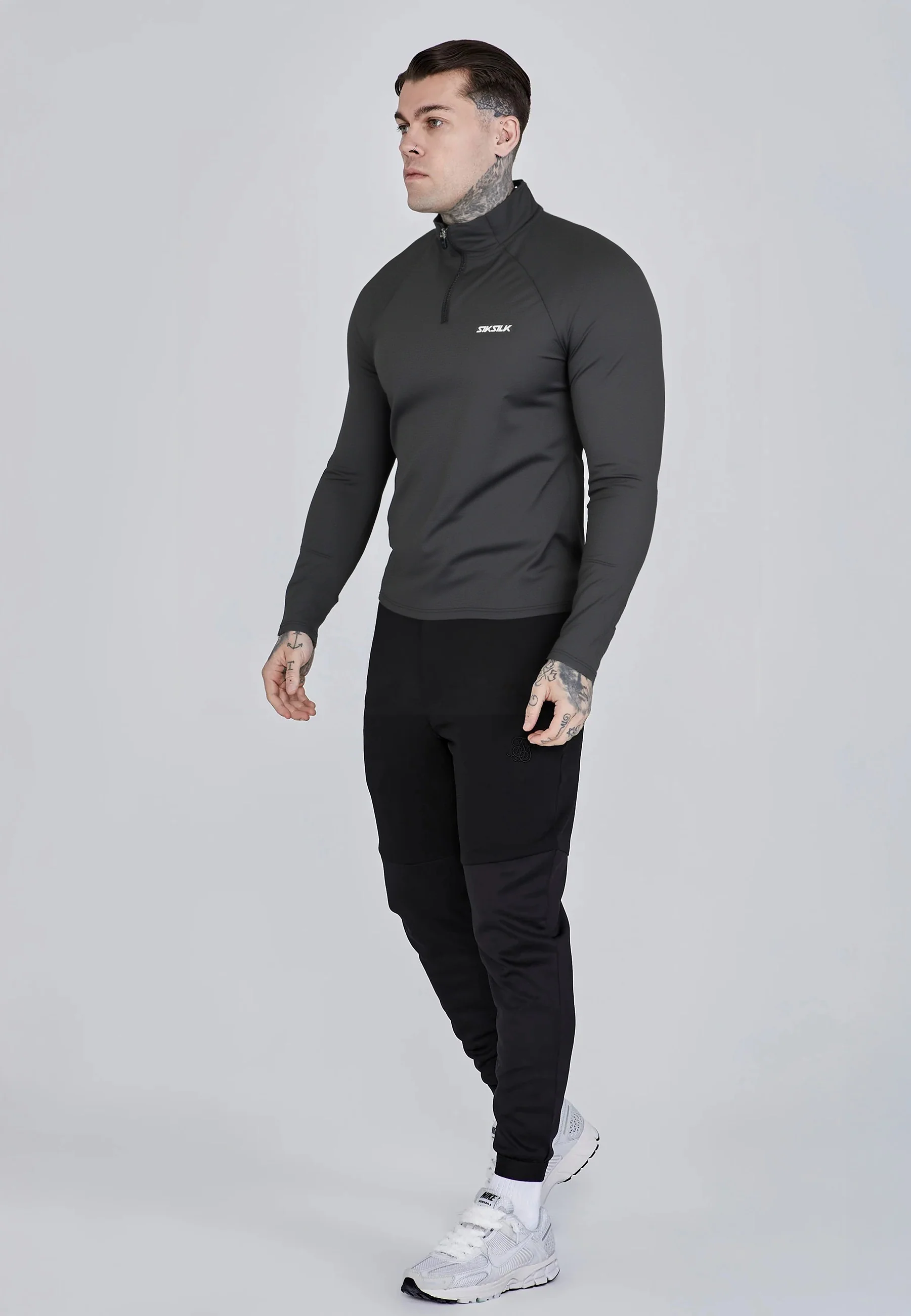 Black Quarter Zip Top - Image 3