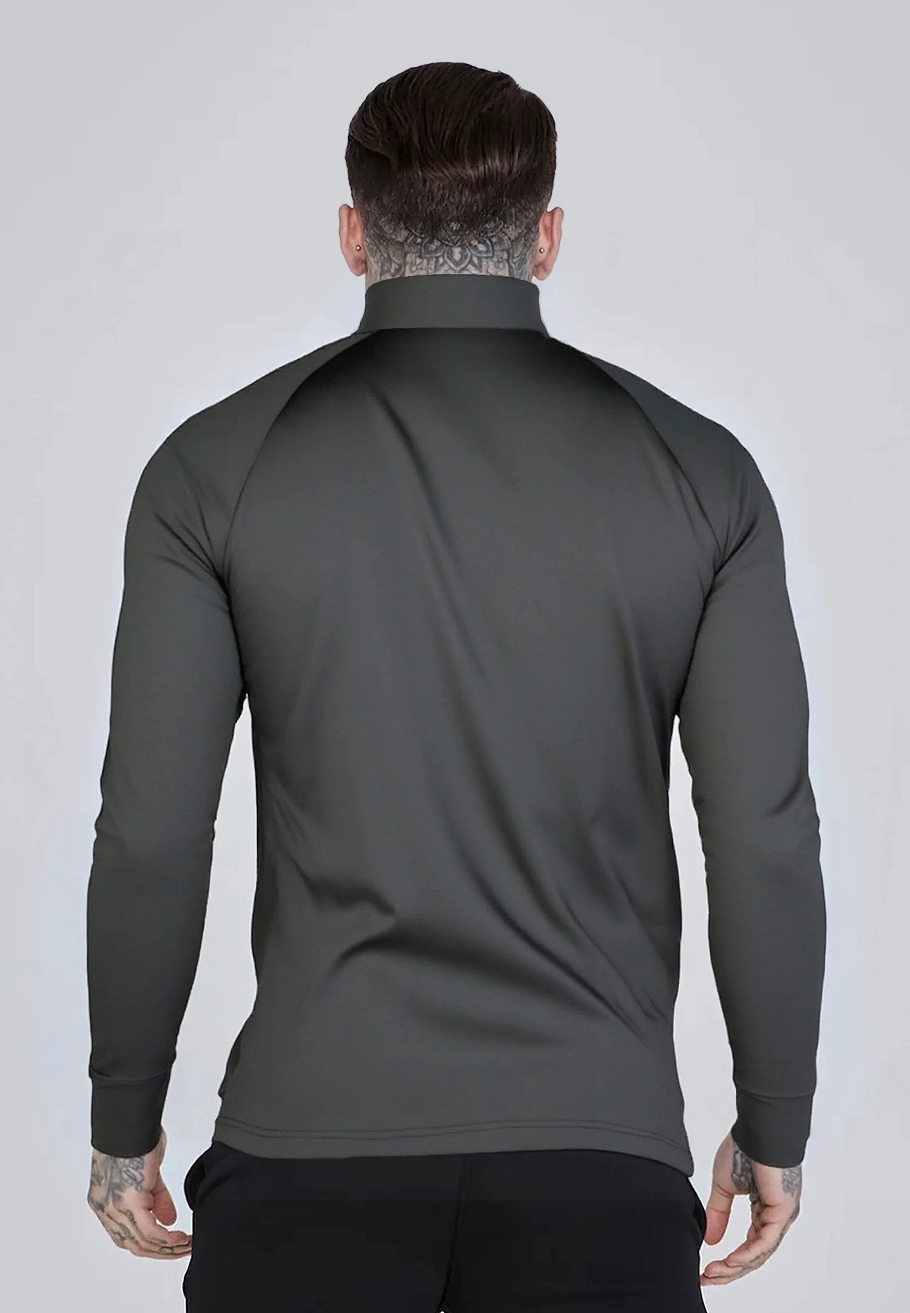 Black Quarter Zip Top - Image 4