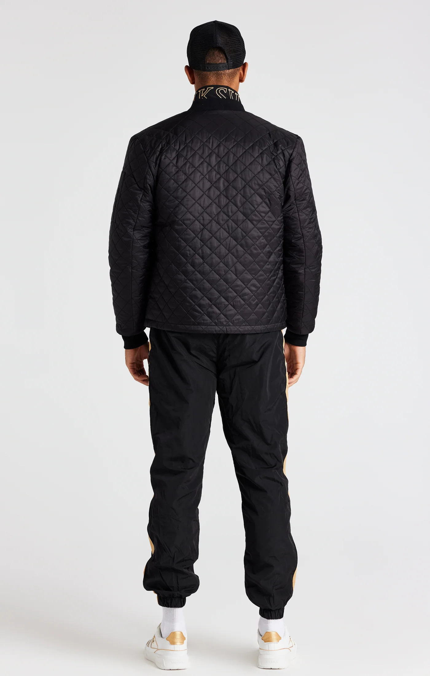 Black Quilted Jacket - Image 3