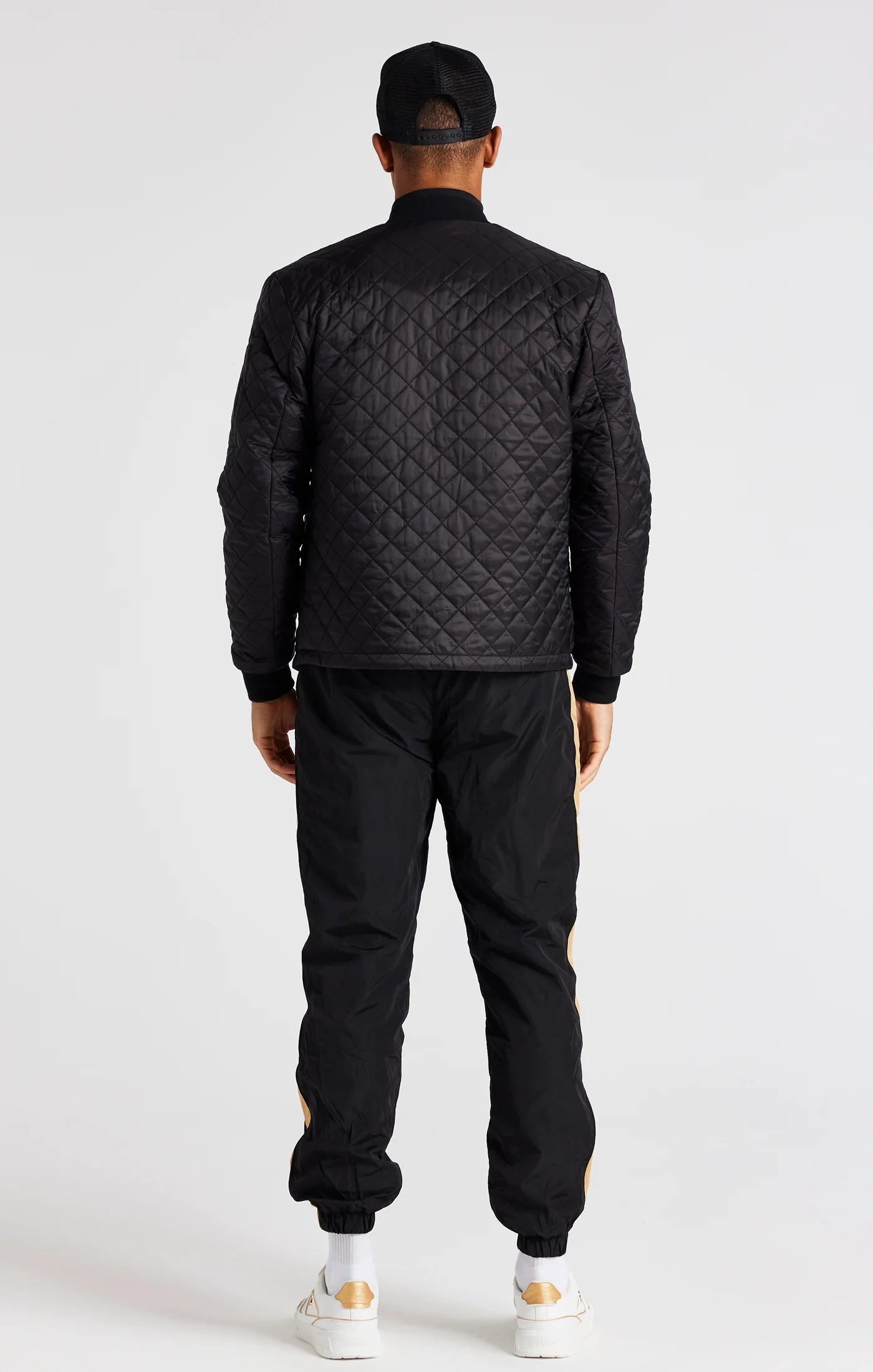 Black Quilted Jacket - Image 4
