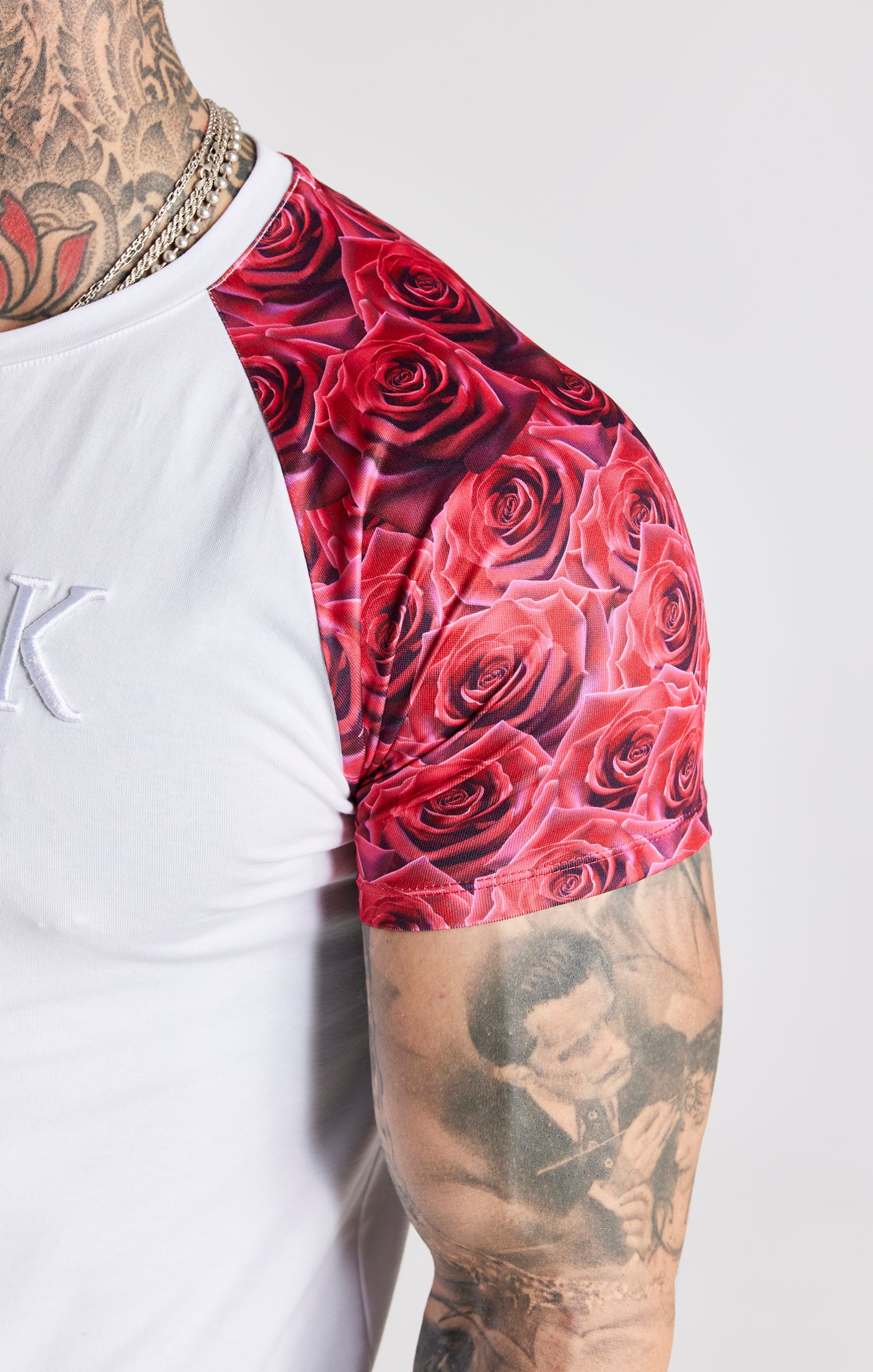 White Raglan T Shirt - Image 6