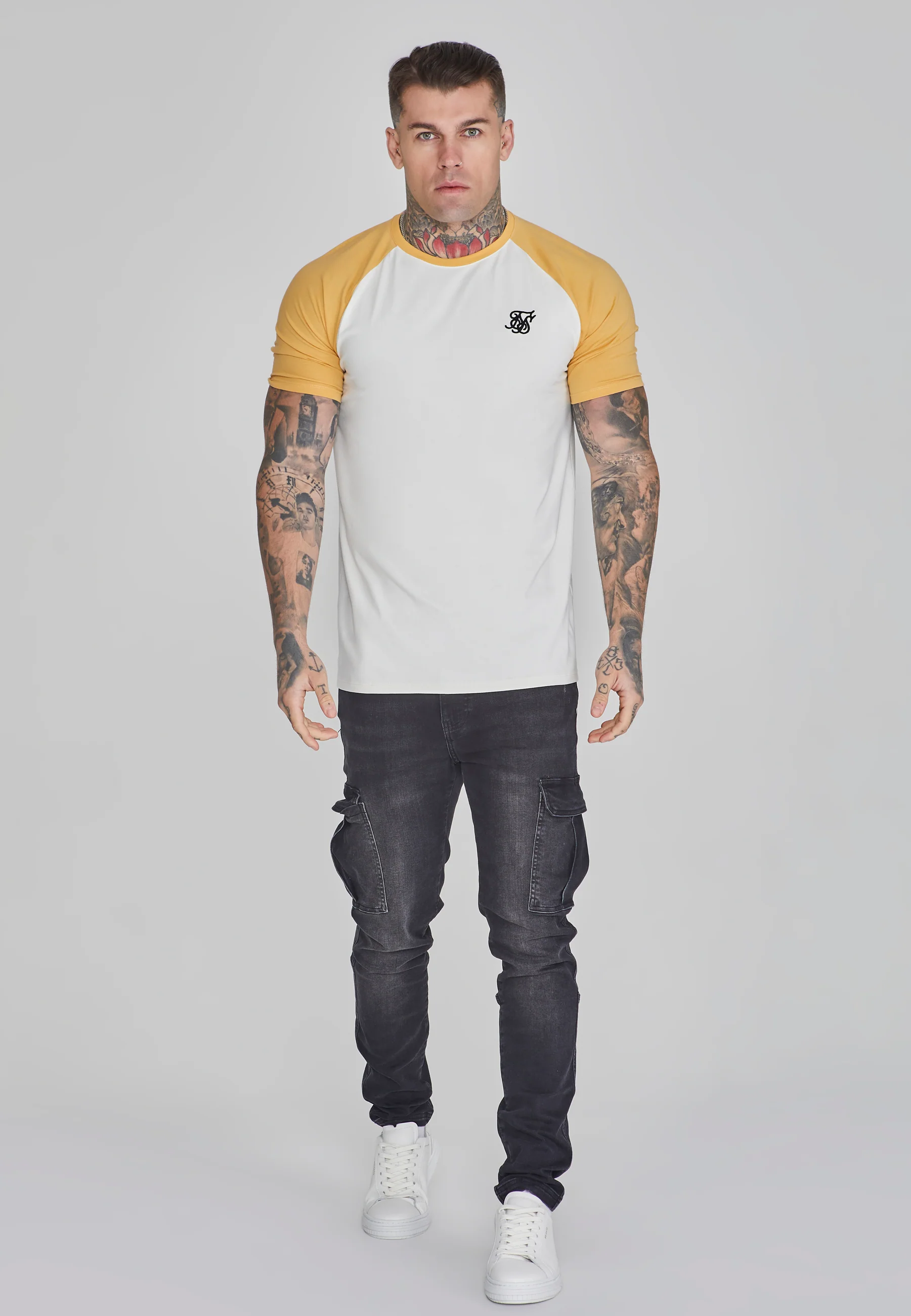 Ecru Yellow Raglan T-Shirt - Image 2