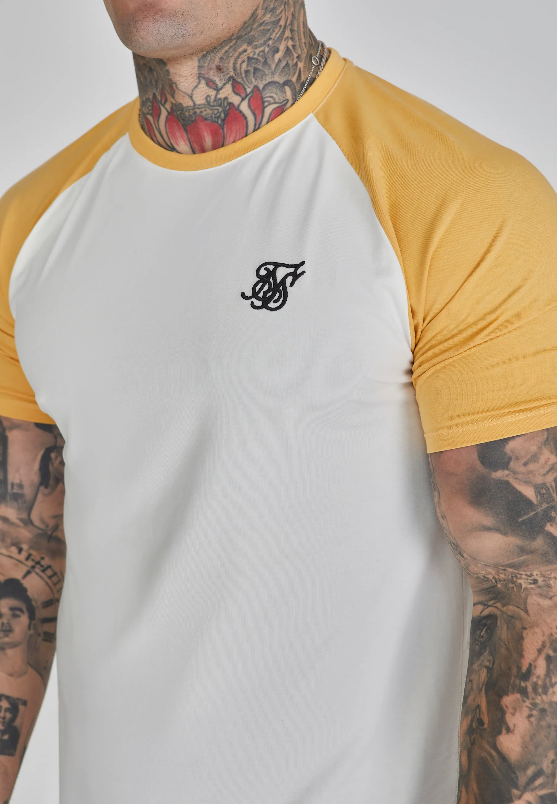 Ecru Yellow Raglan T-Shirt - Image 3