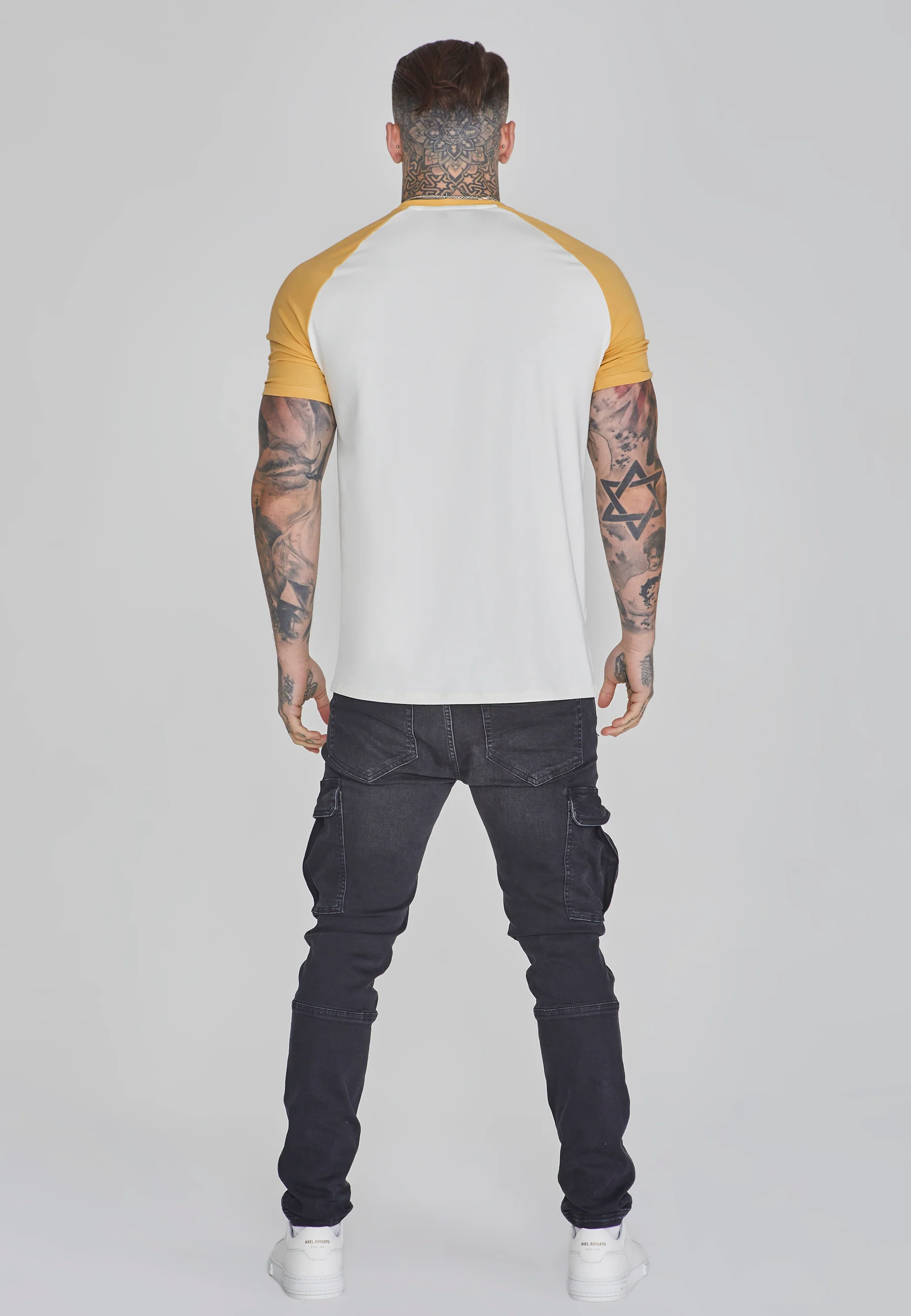 Ecru Yellow Raglan T-Shirt - Image 5
