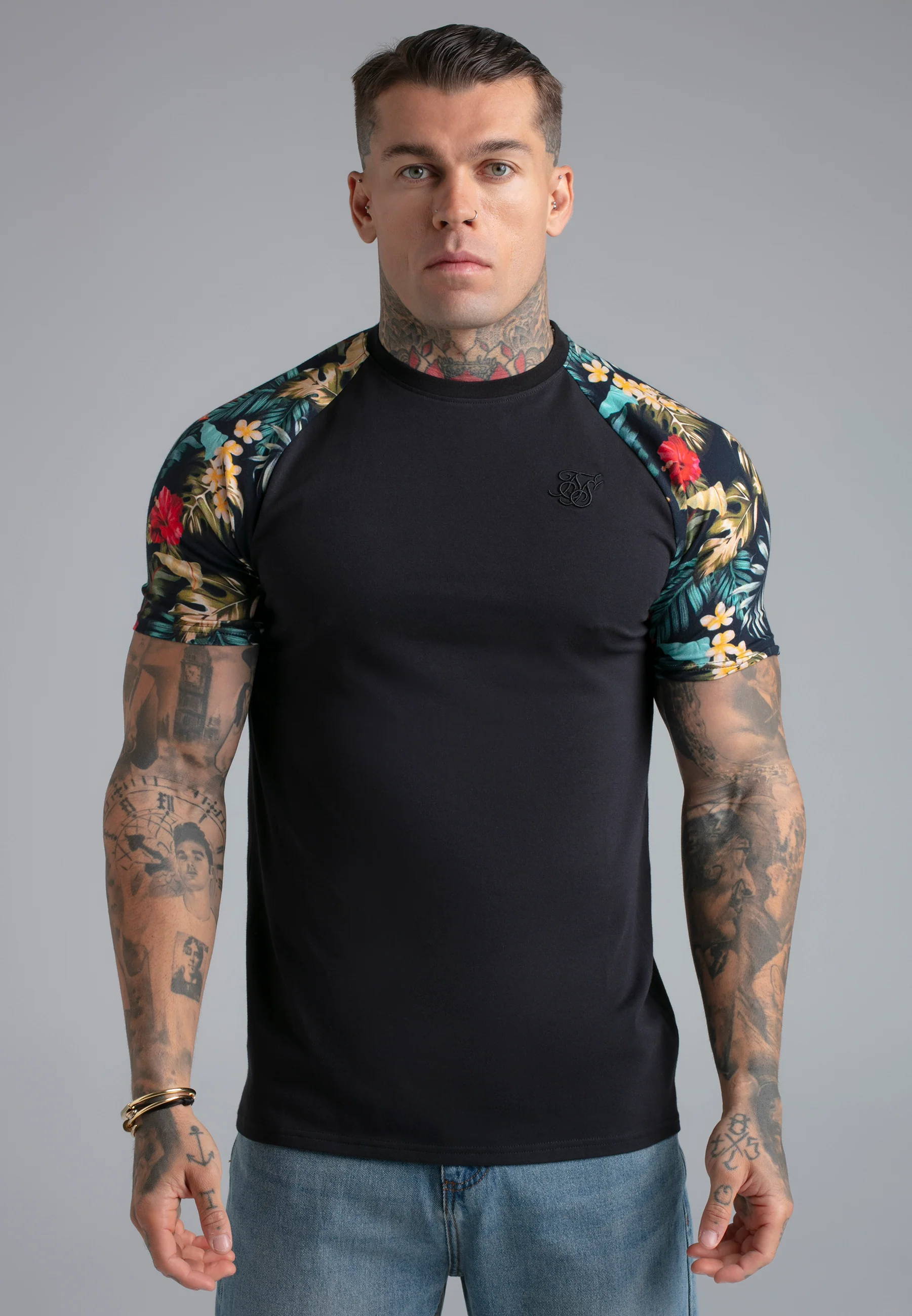 Black Raglan T-Shirt