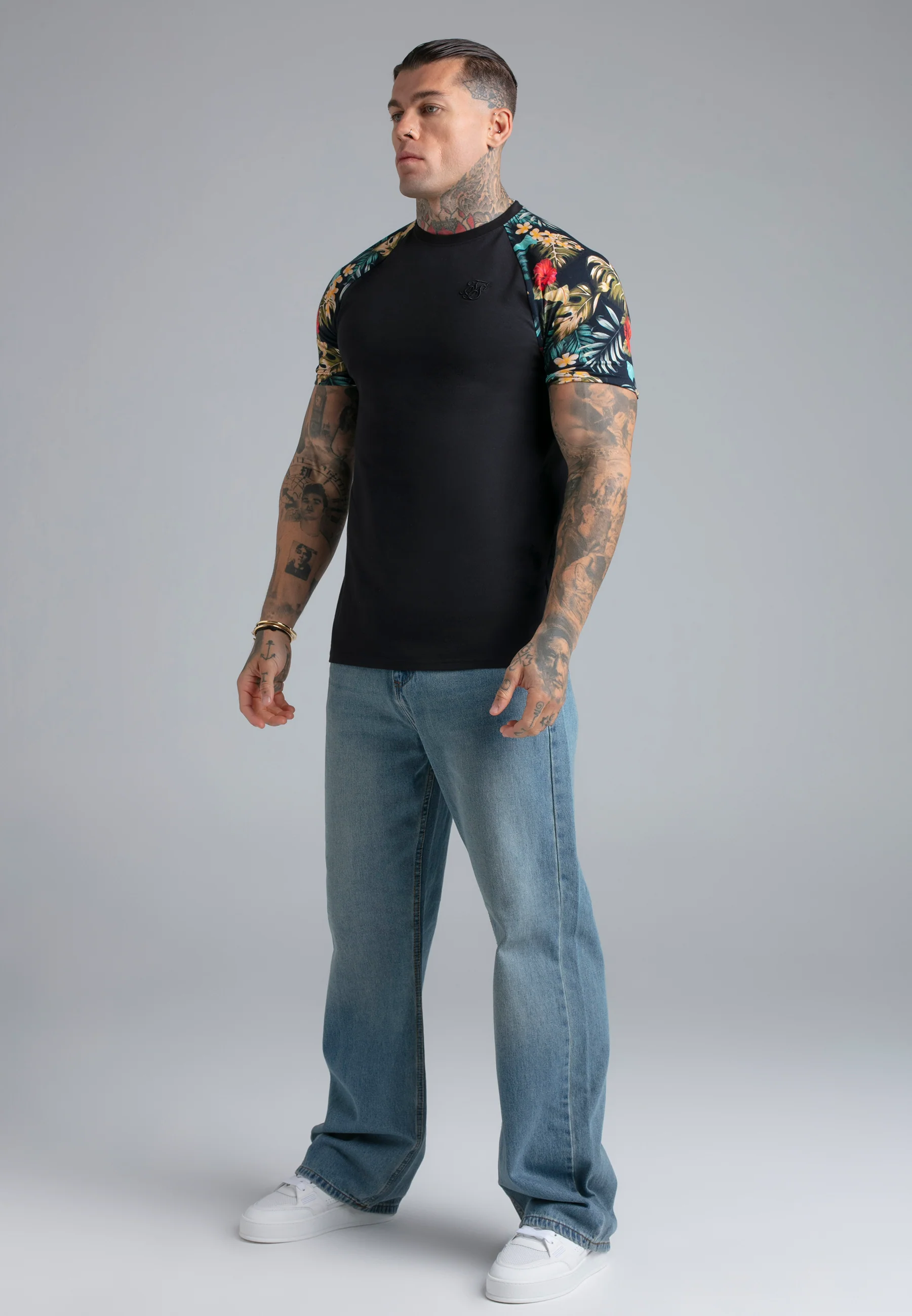 Black Raglan T-Shirt - Image 4