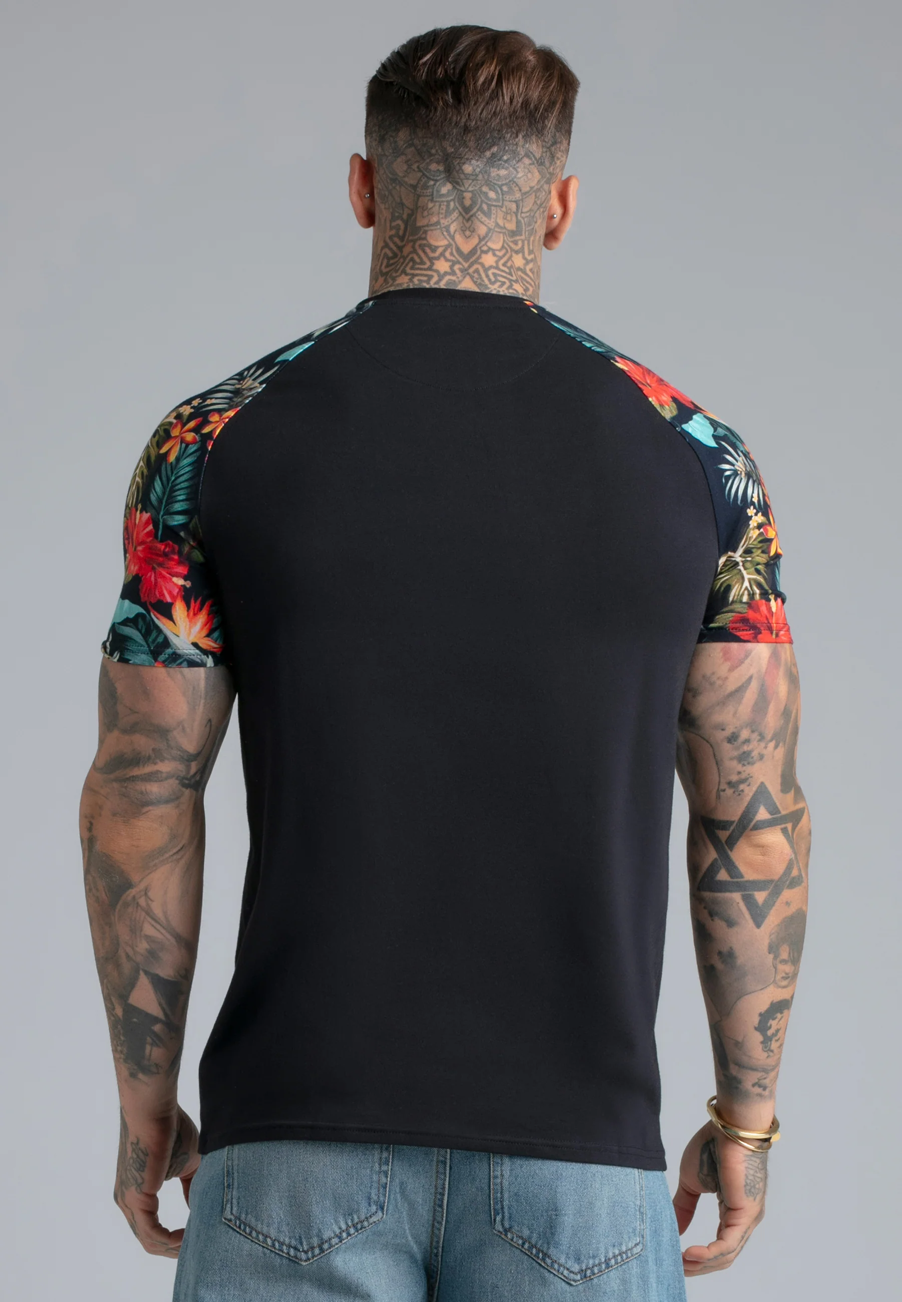 Black Raglan T-Shirt - Image 5