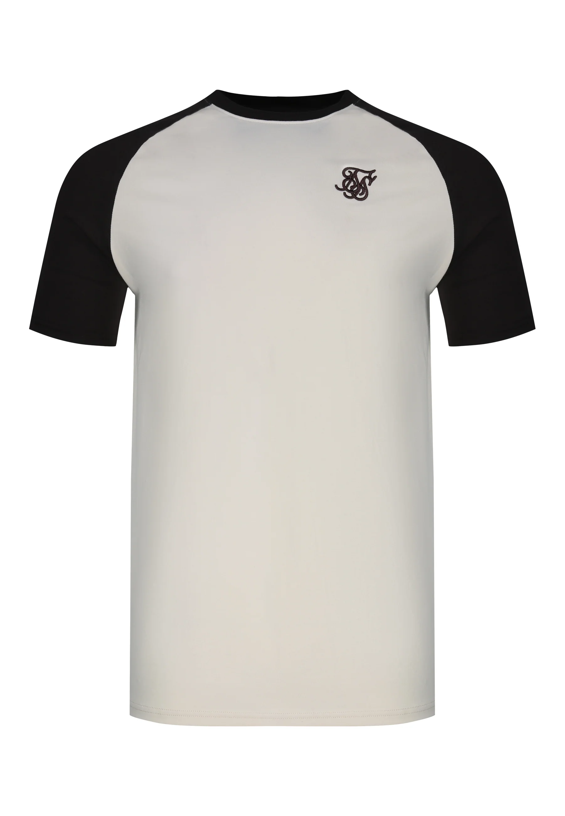 Ecru and Brown Raglan T-Shirt - Image 6