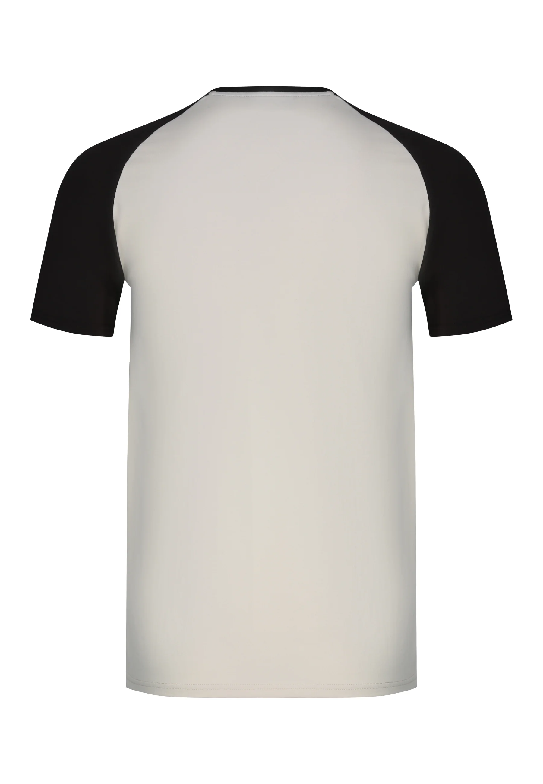 Ecru and Brown Raglan T-Shirt - Image 7