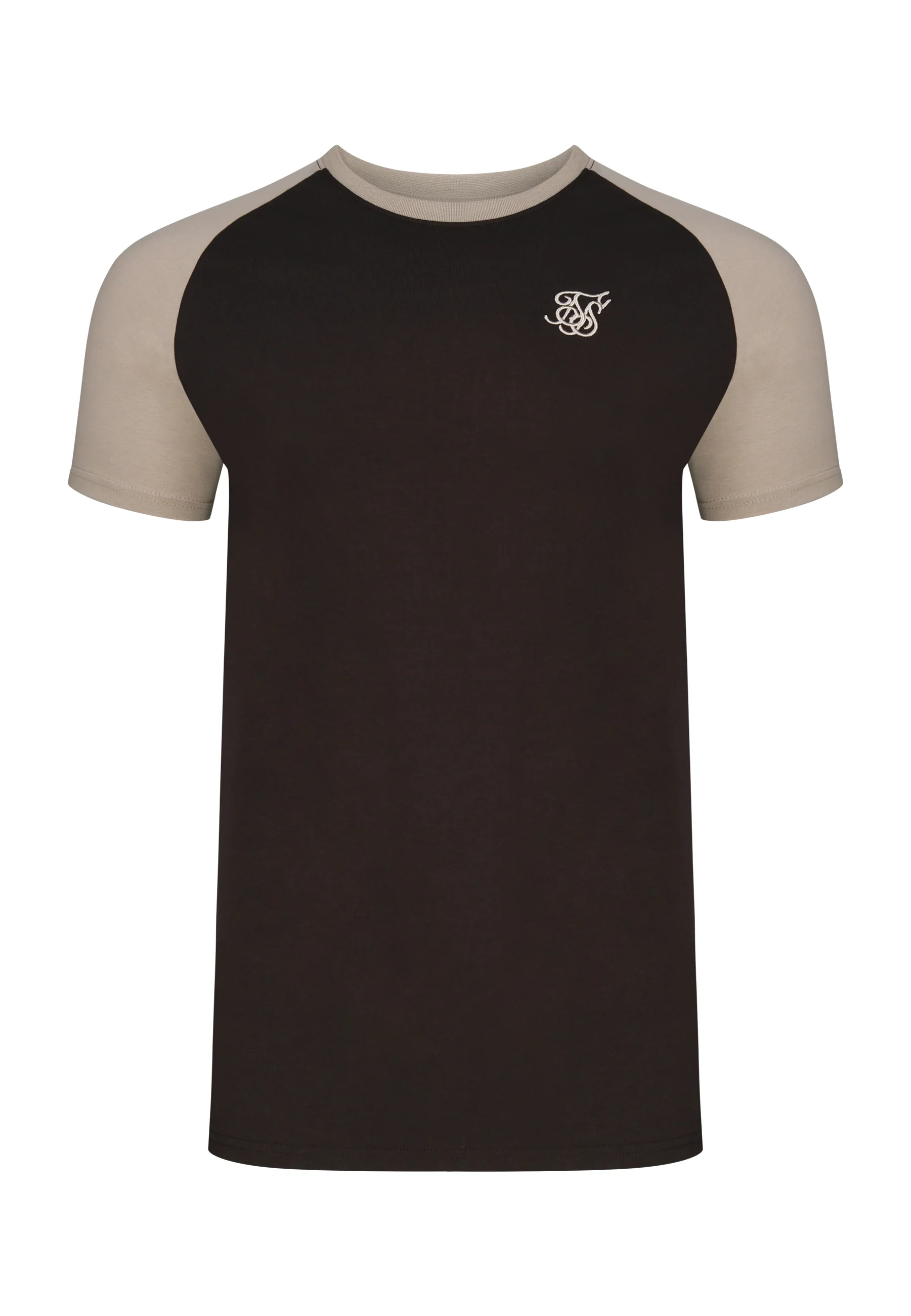 Brown and Stone Raglan T-Shirt - Image 6