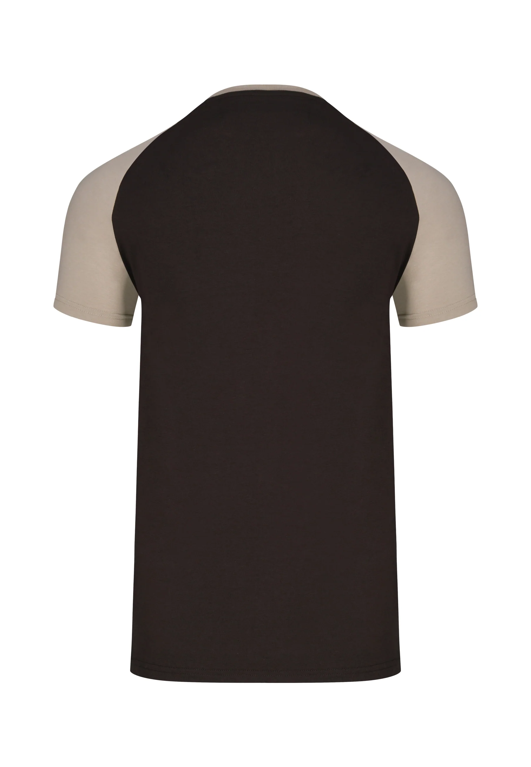 Brown and Stone Raglan T-Shirt - Image 7