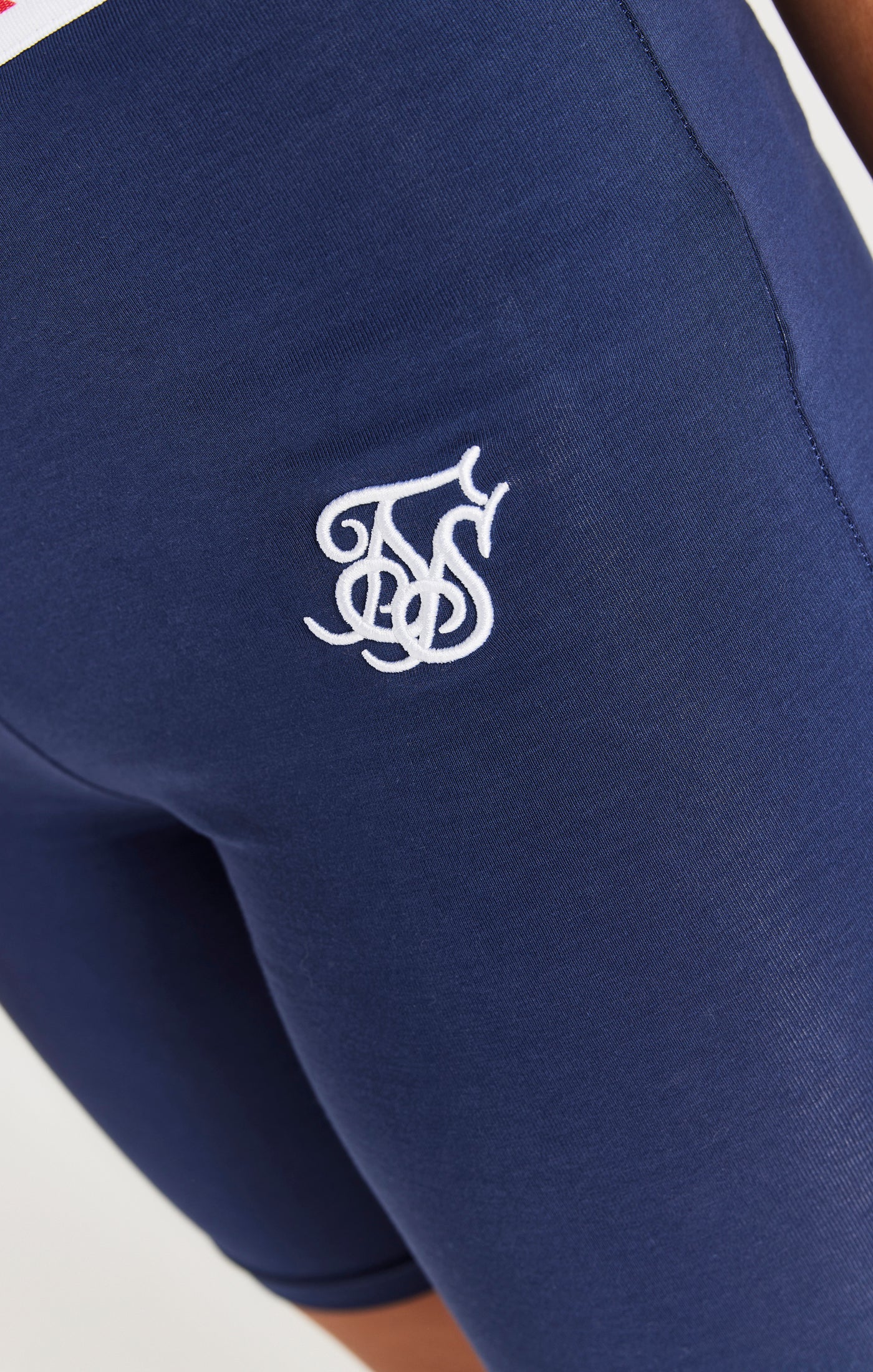 SikSilk Rainbow Cycle Shorts - Navy - Image 7