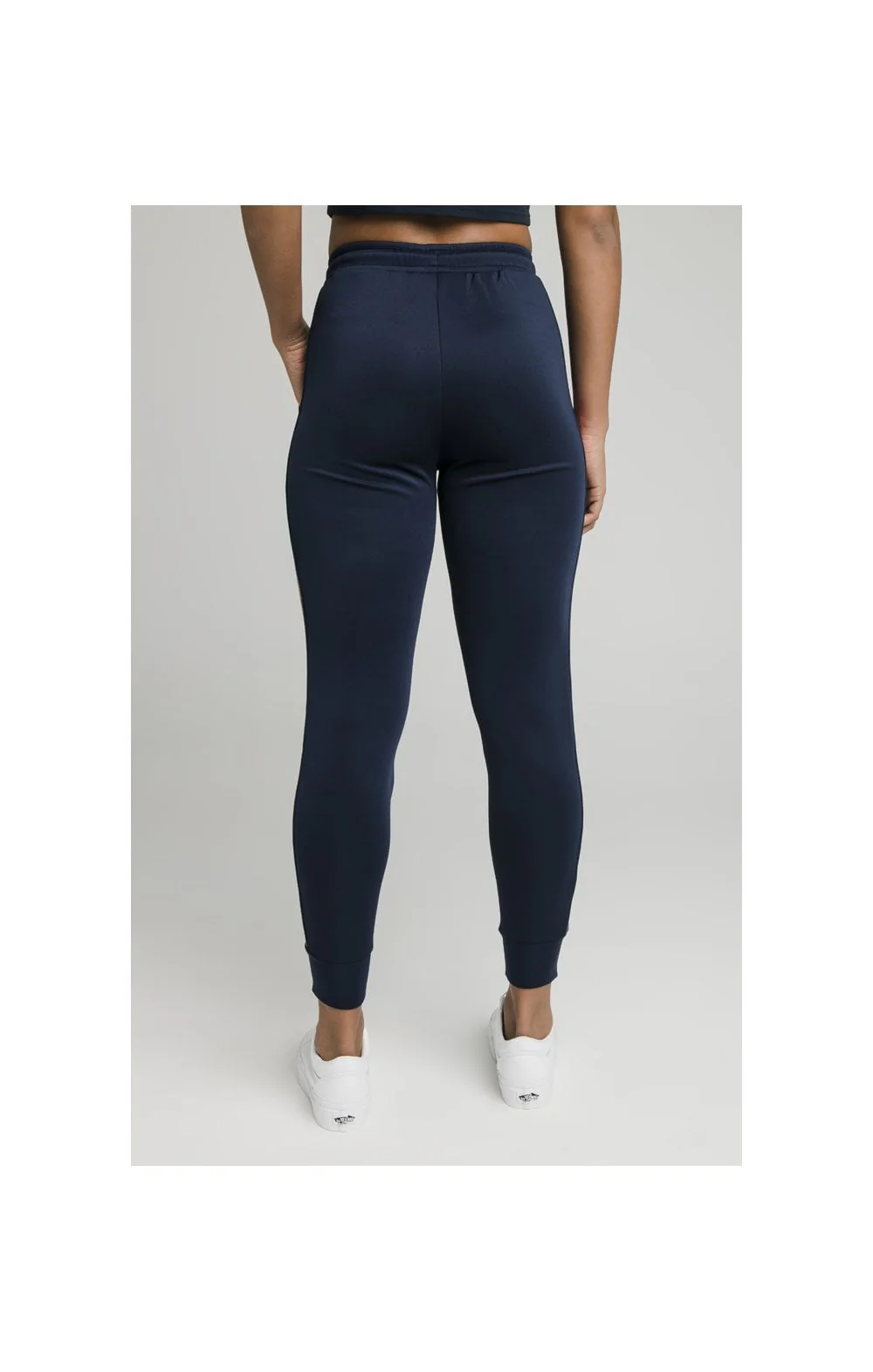 SikSilk Rainbow Runner Track Pants - Navy - Image 8