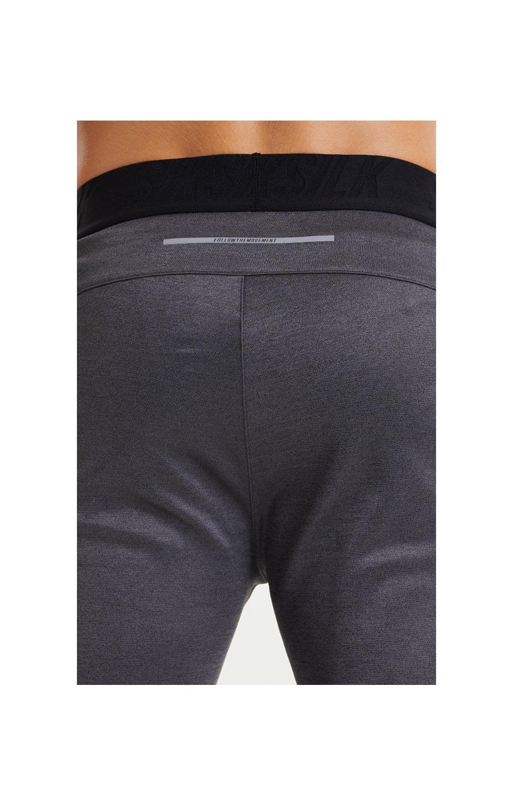 SikSilk Rapid Pants – Charcoal Marl - Image 7