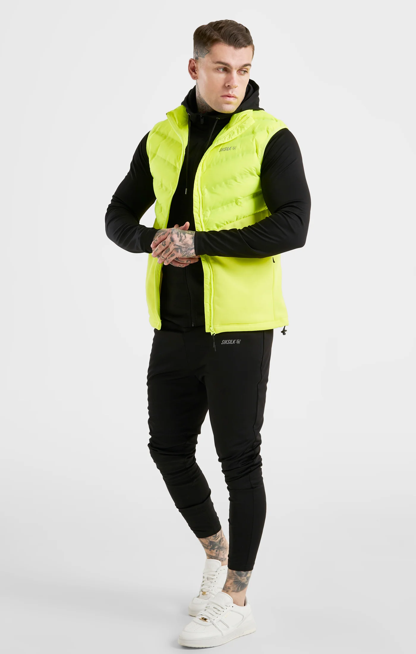 Yellow Sports Gilet - Image 4