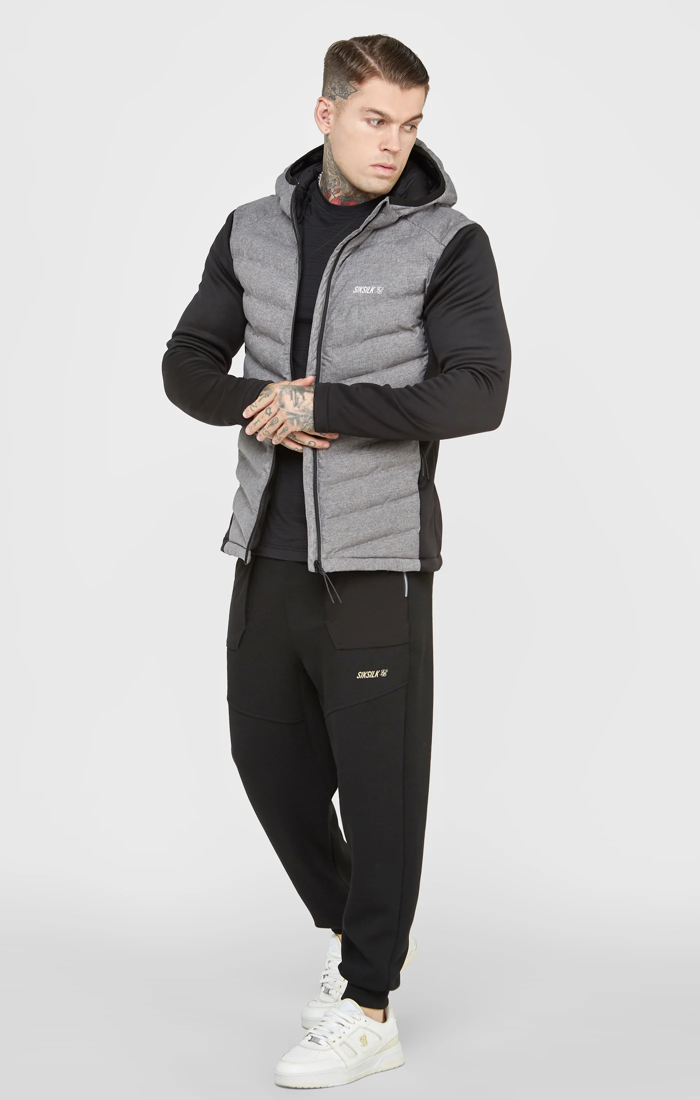 Black Sports Zip-Thru Jacket - Image 3