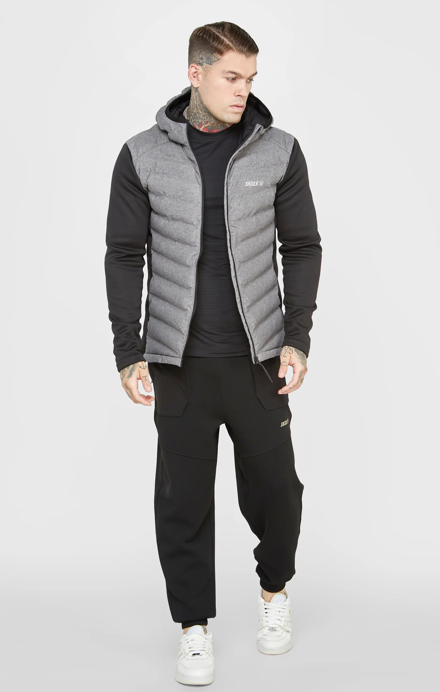 Black Sports Zip-Thru Jacket - Image 4