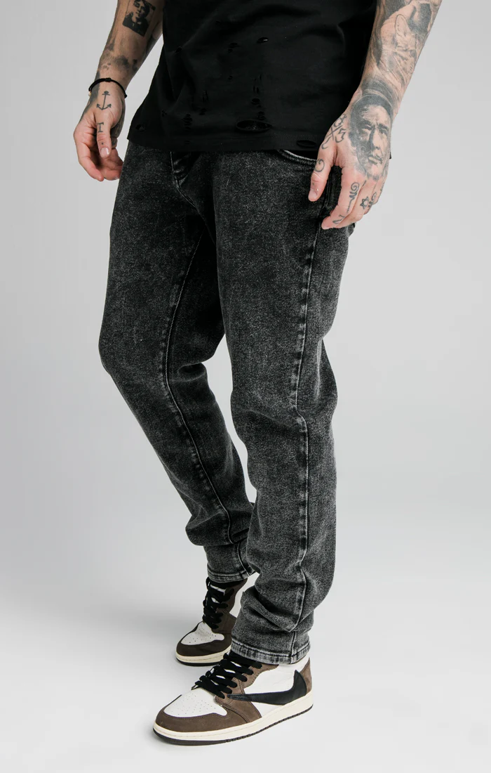 Black Loose Fit Denim