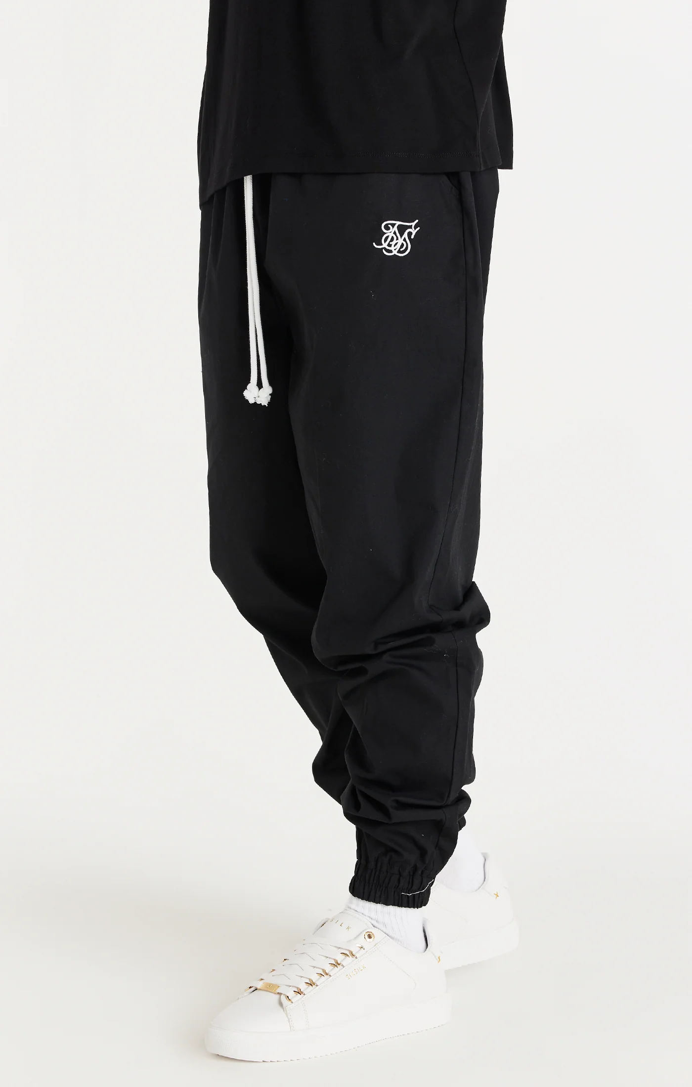 Black Relaxed Fit Trousers