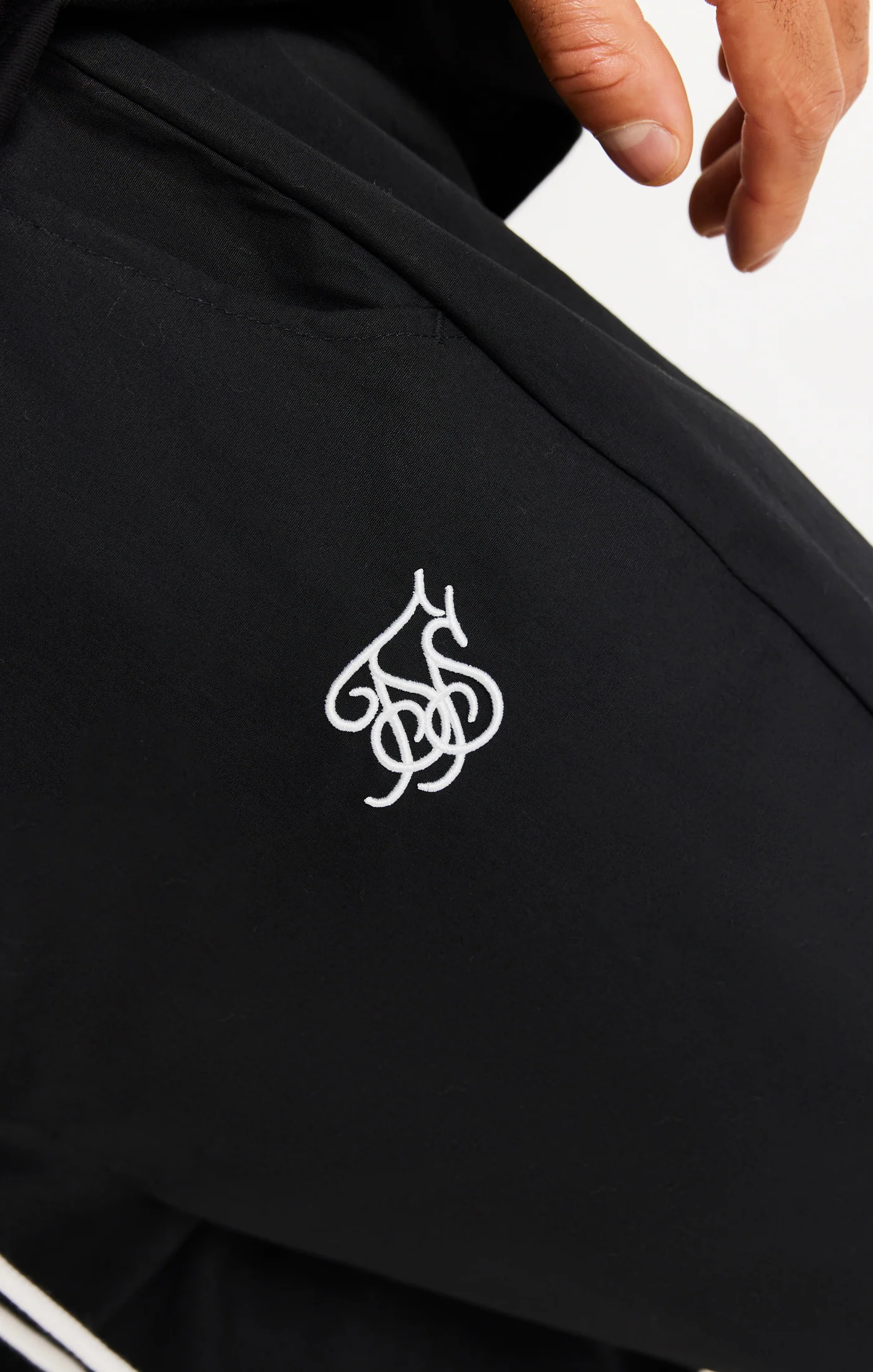 Black Relaxed Fit Trousers - Image 4