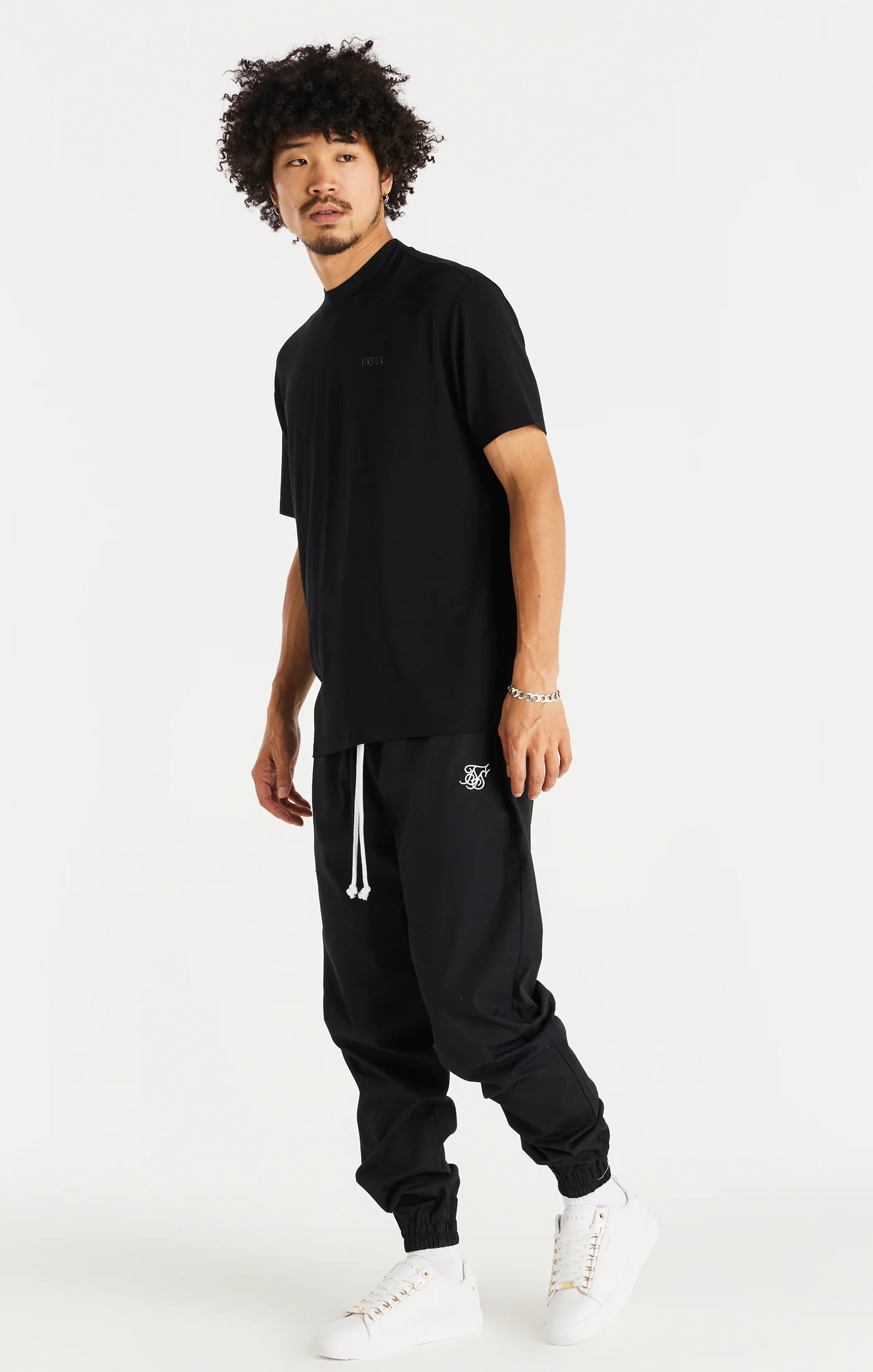 Black Relaxed Fit Trousers - Image 5