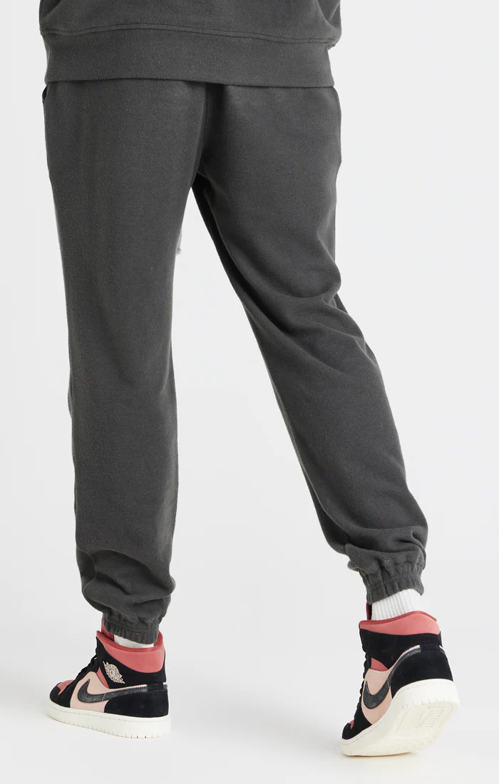 Grey Relaxed Rib Pant - Image 3