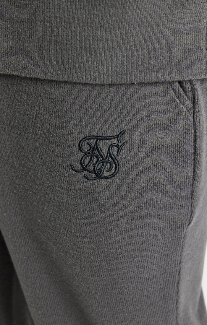 Grey Relaxed Rib Pant - Image 4