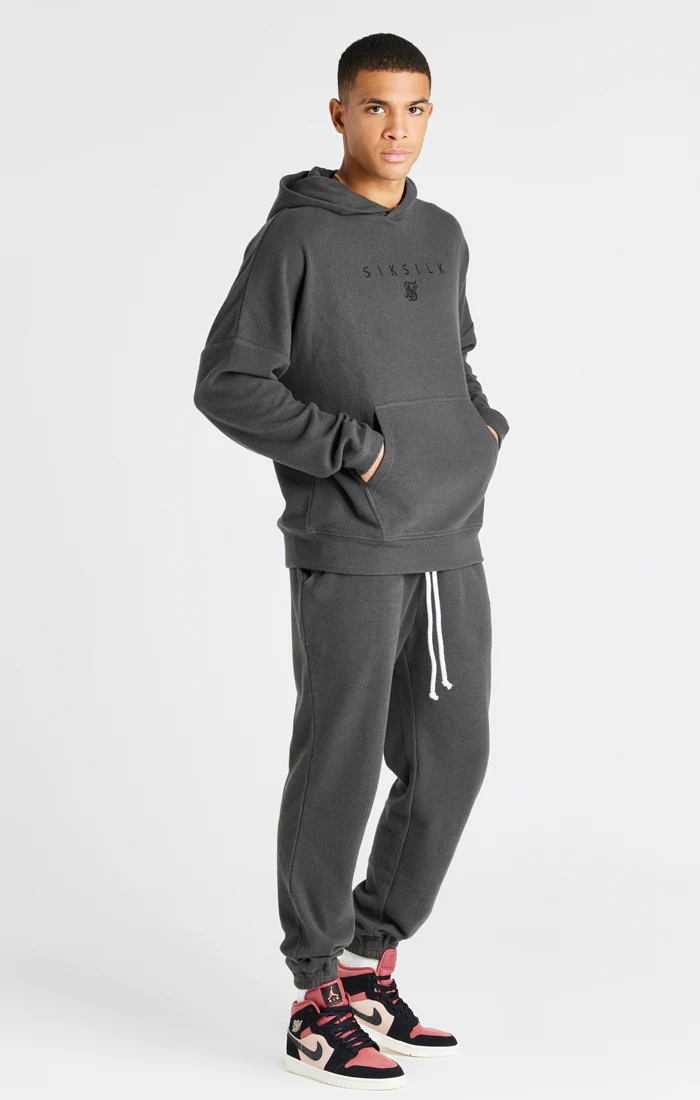 Grey Relaxed Rib Pant - Image 6