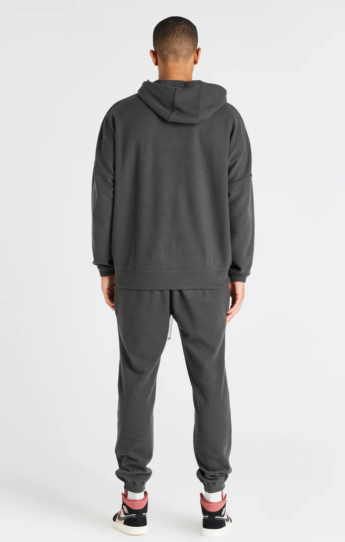 Grey Relaxed Rib Pant - Image 8