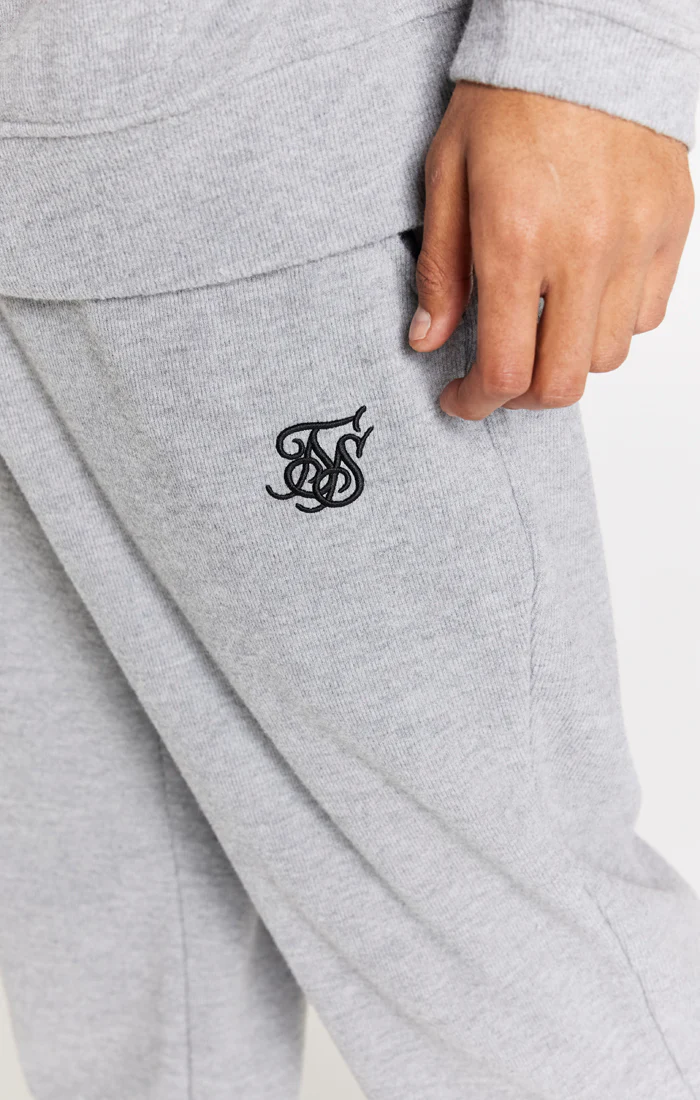 Grey Relaxed Rib Pant - Image 4