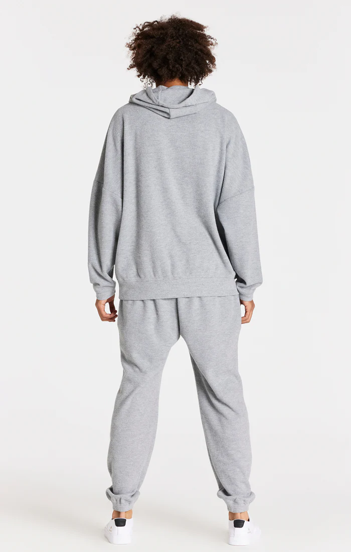 Grey Relaxed Rib Pant - Image 7