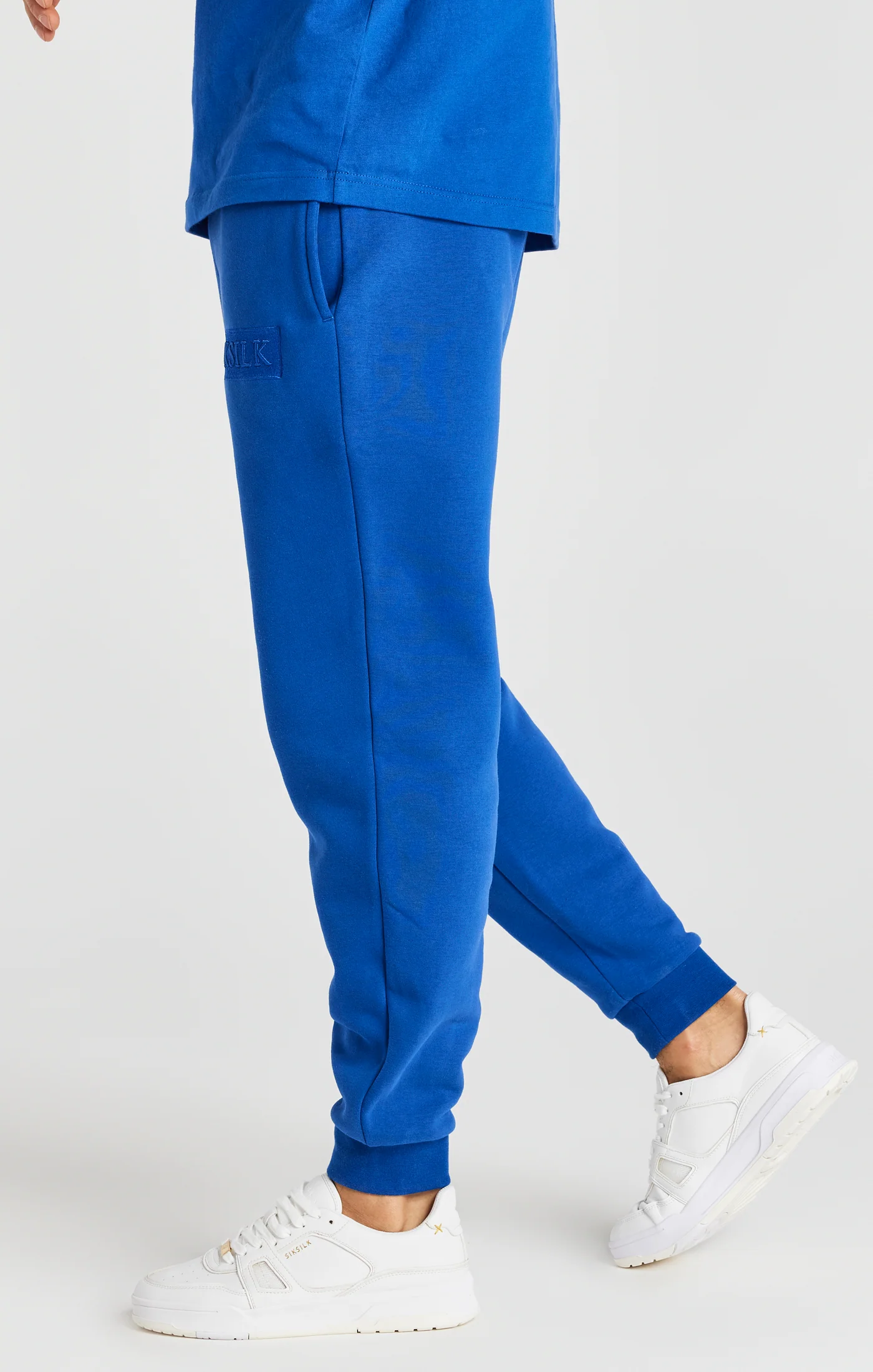 Blue Relaxed Fit Cuffed Jogger - Image 3