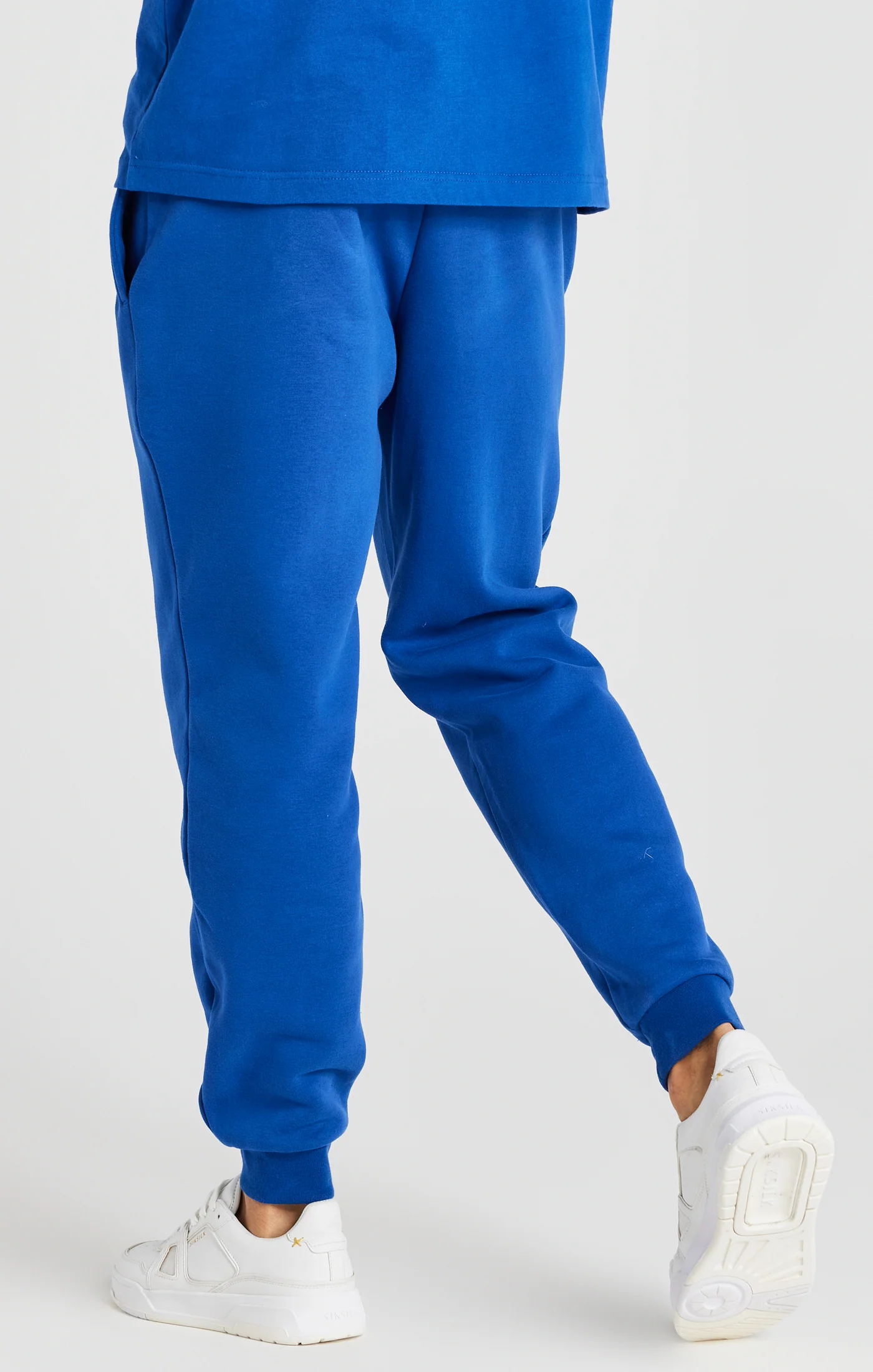 Blue Relaxed Fit Cuffed Jogger - Image 4