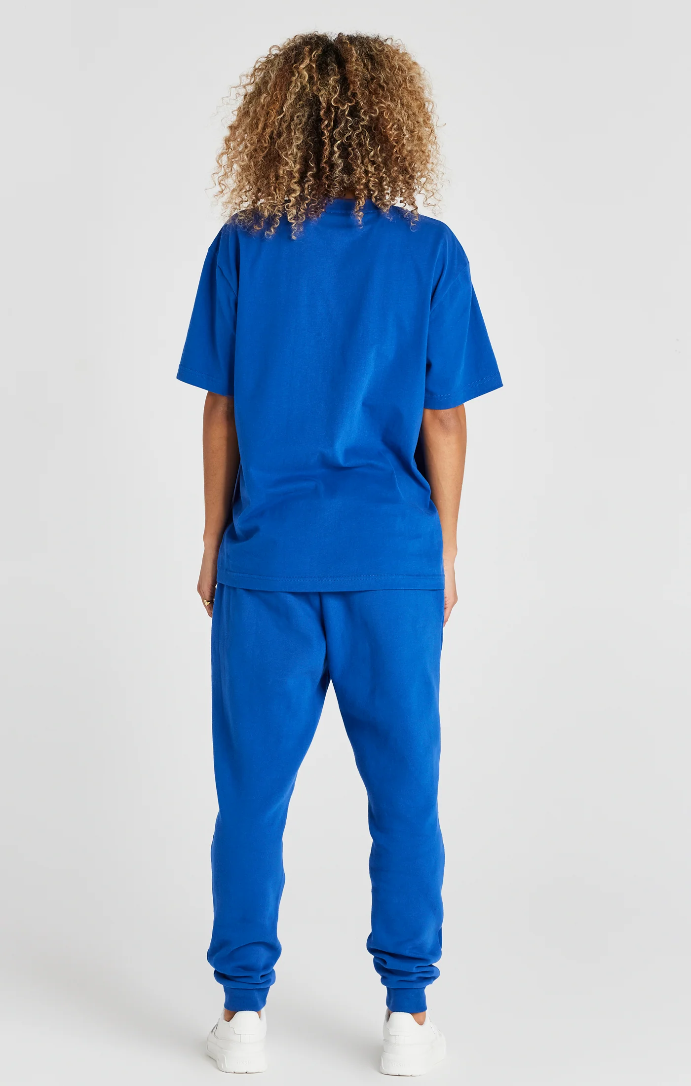 Blue Relaxed Fit Cuffed Jogger - Image 8