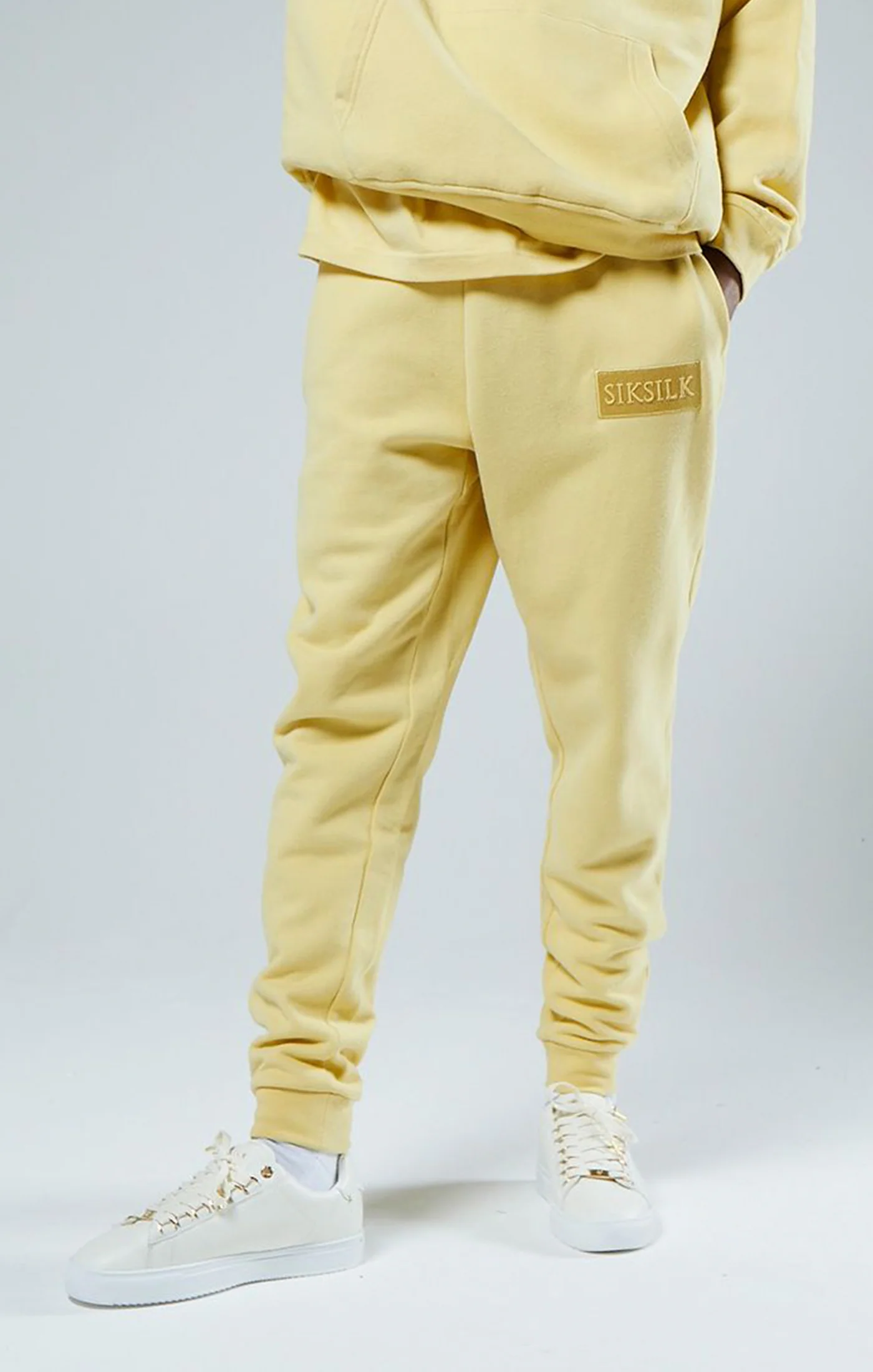 Yellow Relaxed Fit Cuffed Jogger