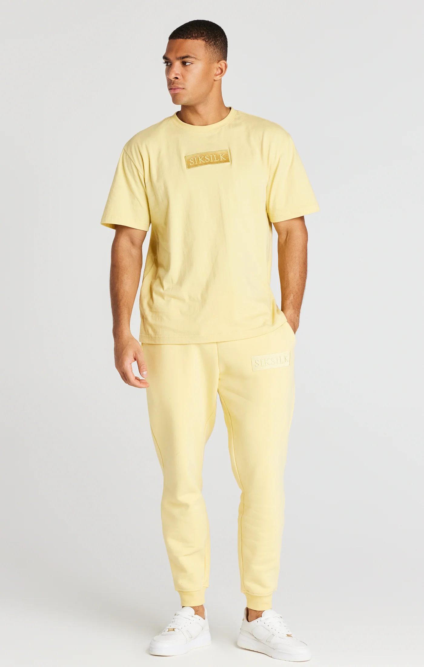 Yellow Relaxed Fit Cuffed Jogger - Image 4