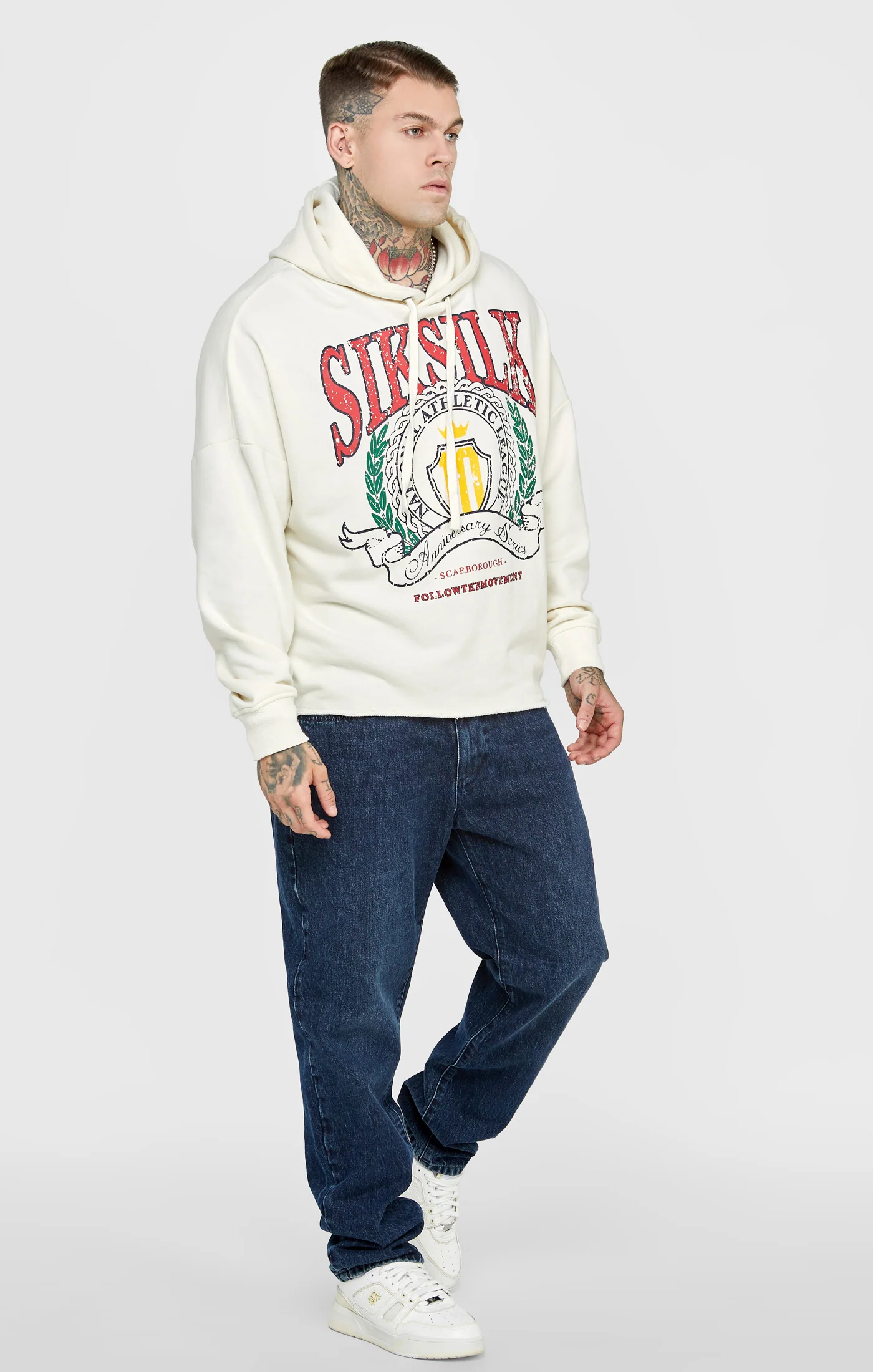 Blue Wash Relaxed Denim Jean - Image 3