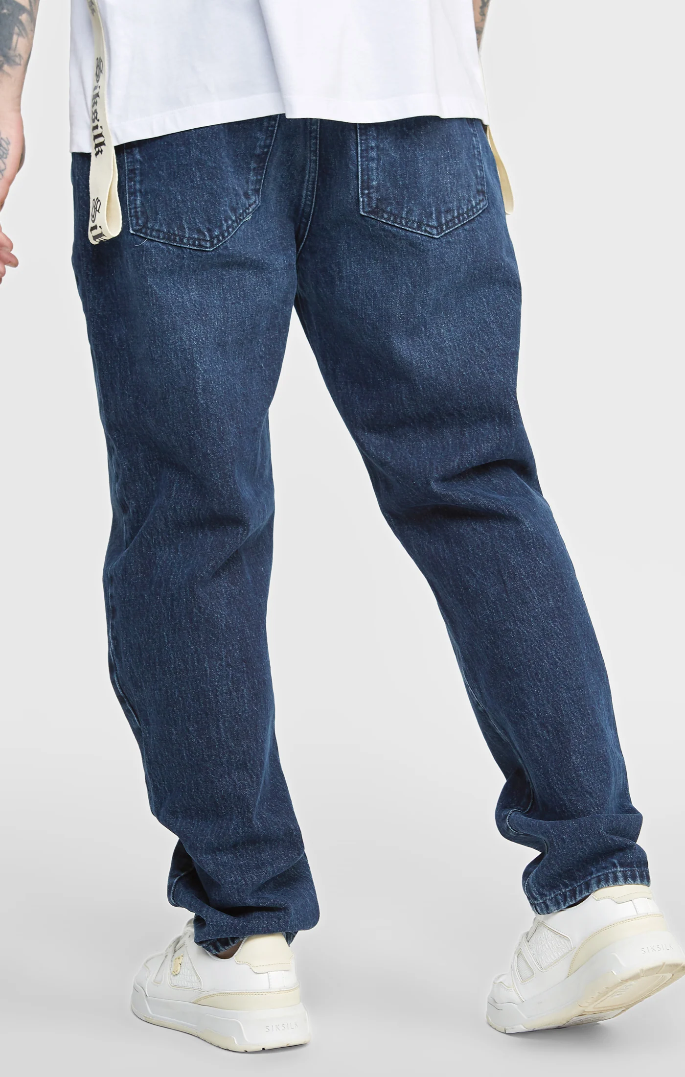 Black Relaxed Denims - Image 4
