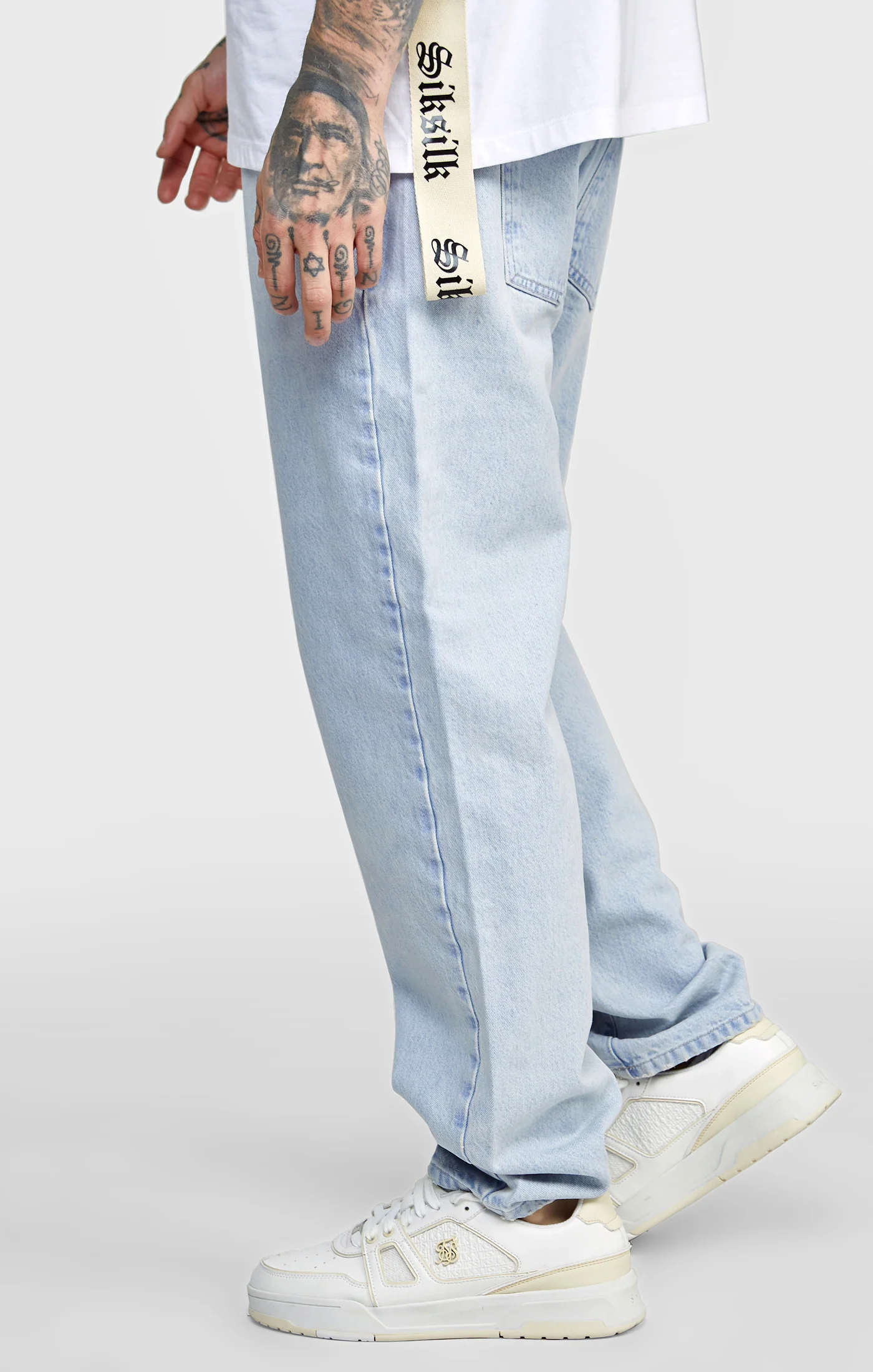 Blue Relaxed Denims - Image 2