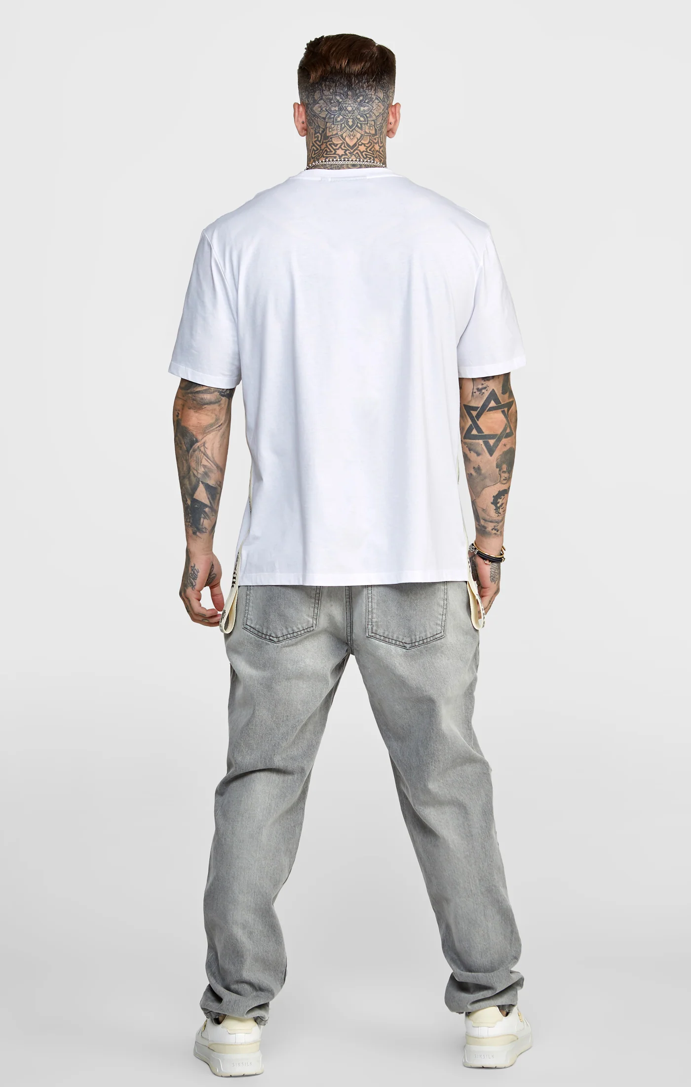 Grey Relaxed Fit Cargo Short - Image 5