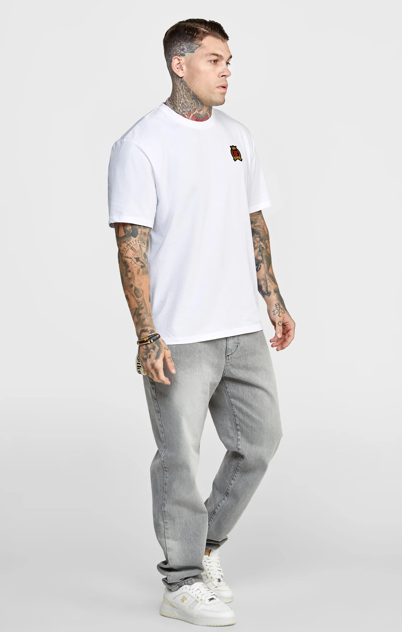 Grey Relaxed Fit Cargo Short - Image 6
