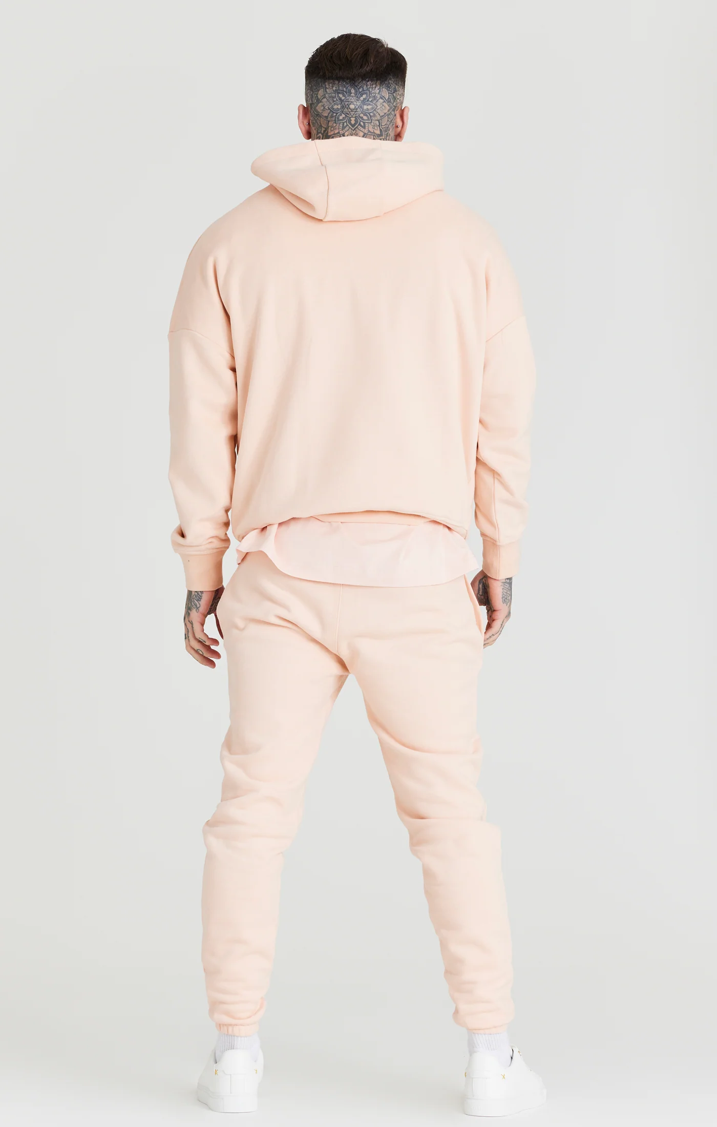 Pink Relaxed Fit Overhead Hoodie - Image 4