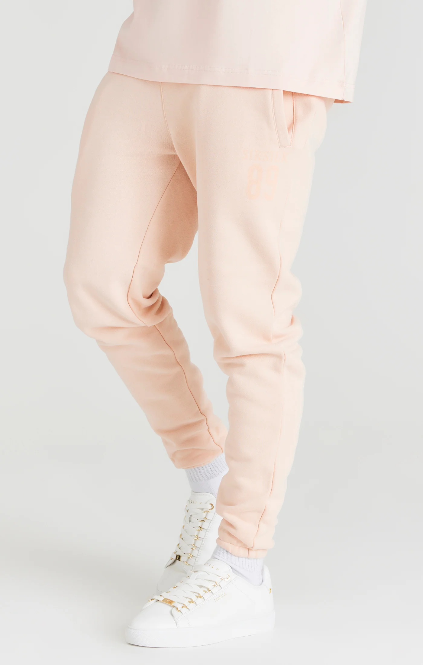 Pink Relaxed Fit Cuff Jogger